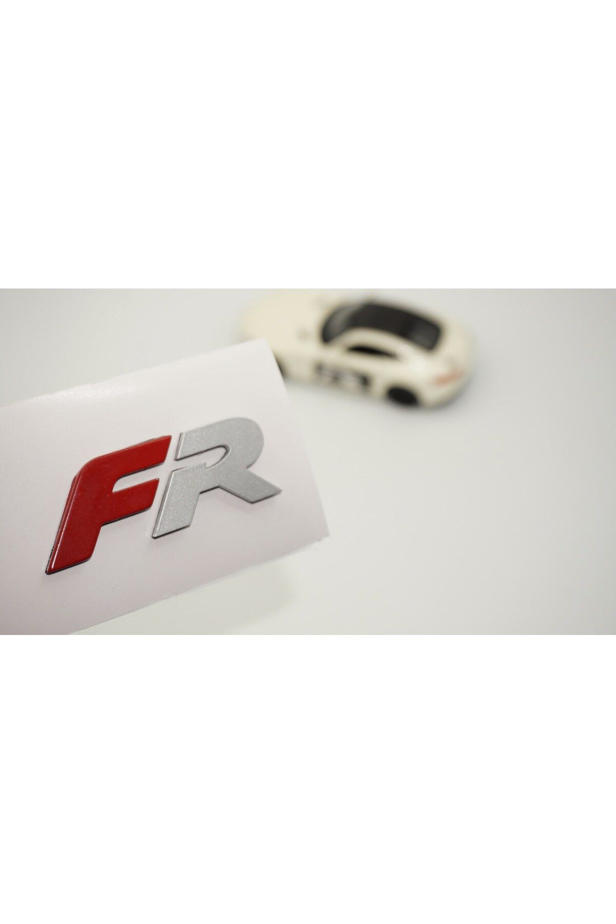 DK Tuning FR Bagaj Yeni Nesil Kırmızı Gri Logo Arma Seat ile Uyumlu