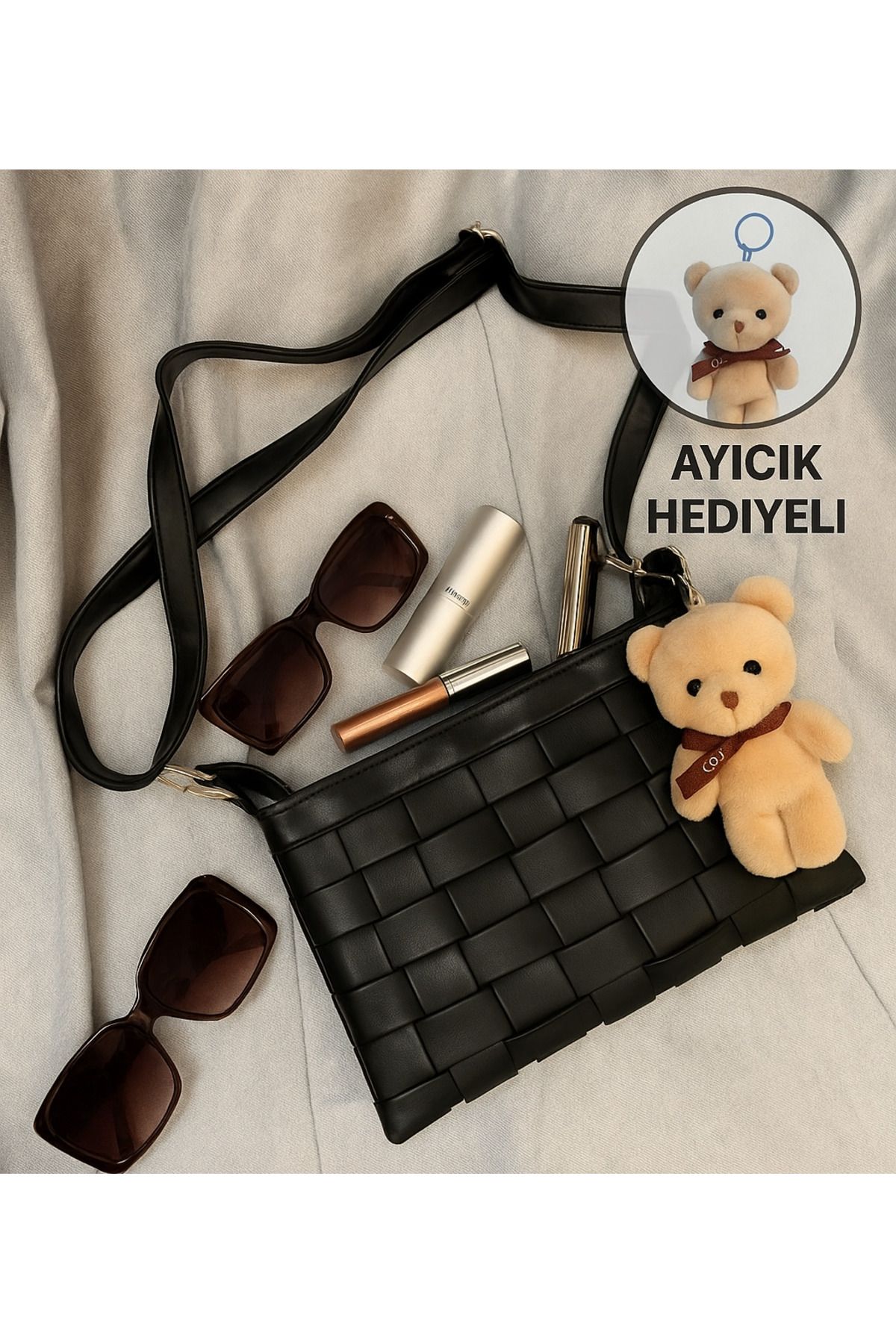 ateş3434 Portföy Çapraz Çanta