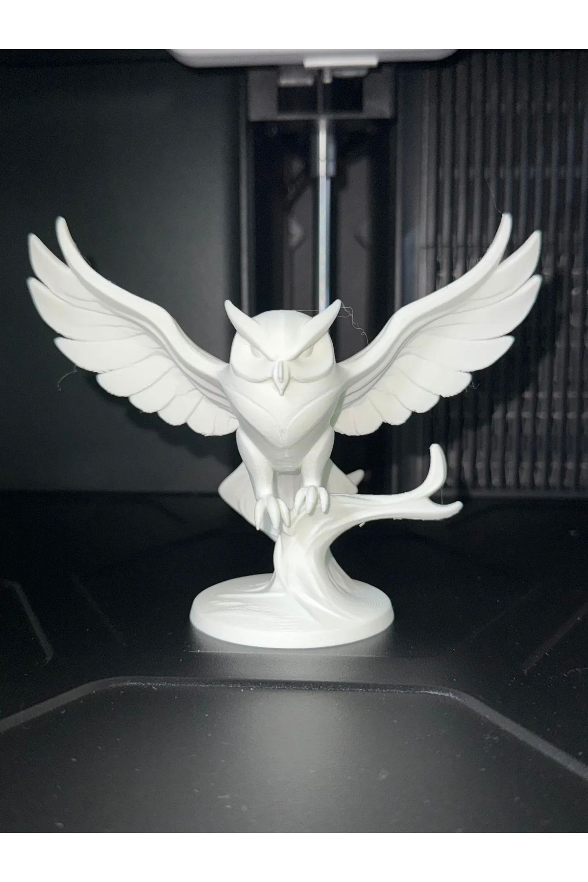 Elysee 3D Baykuş Figürlü Dekoratif Obje 2 | Bilgelik ve Zarafetin Simgesi