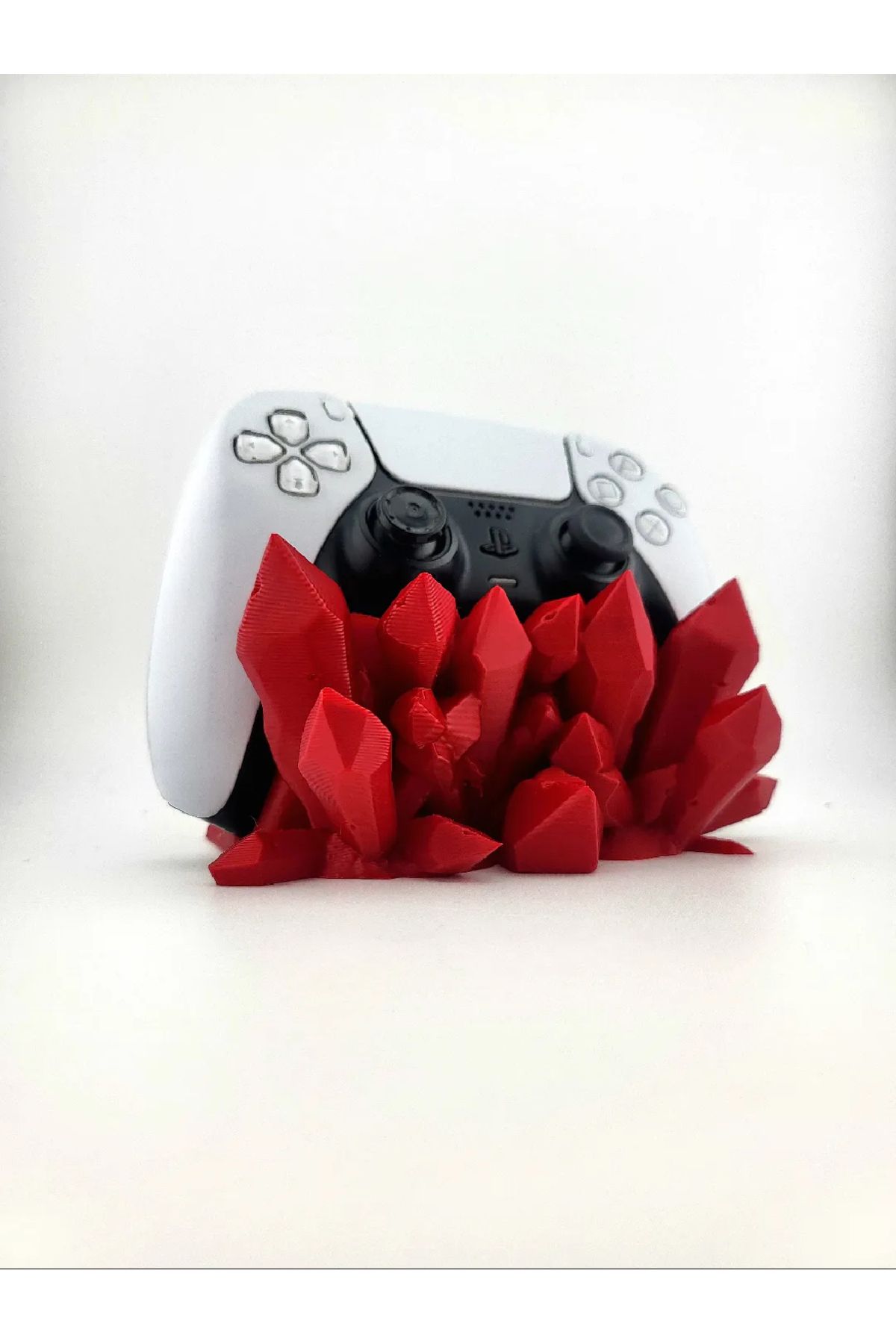 Wuun Store Playstation 5 Kol Tutucu Stand Duelsense Tutucu Kırmızı