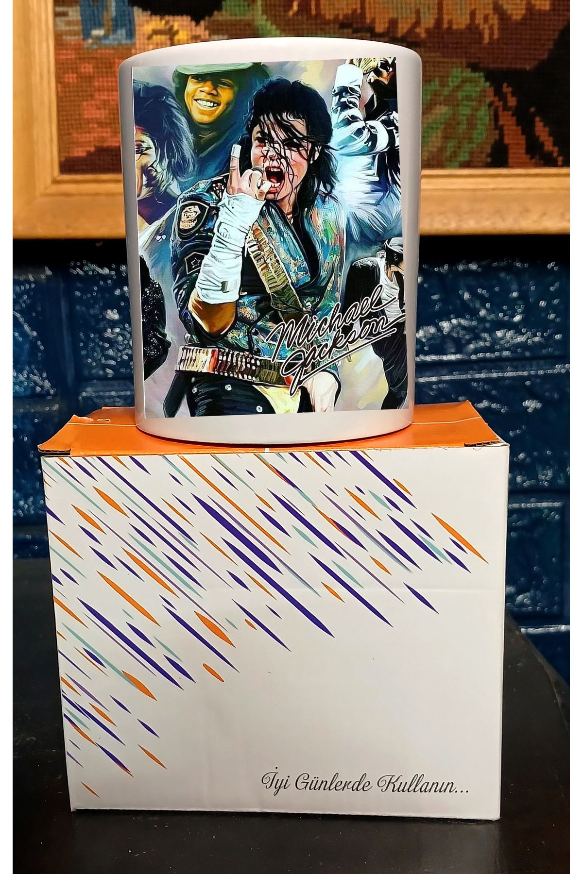huuart Michael Jackson hediyelik Kupa Bardak