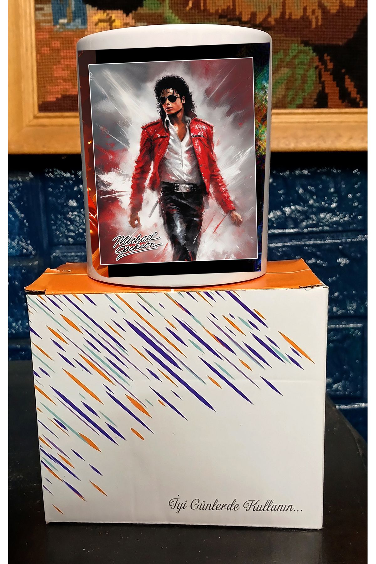 huuart Michael Jackson kupa bardak Hediyelik eşya