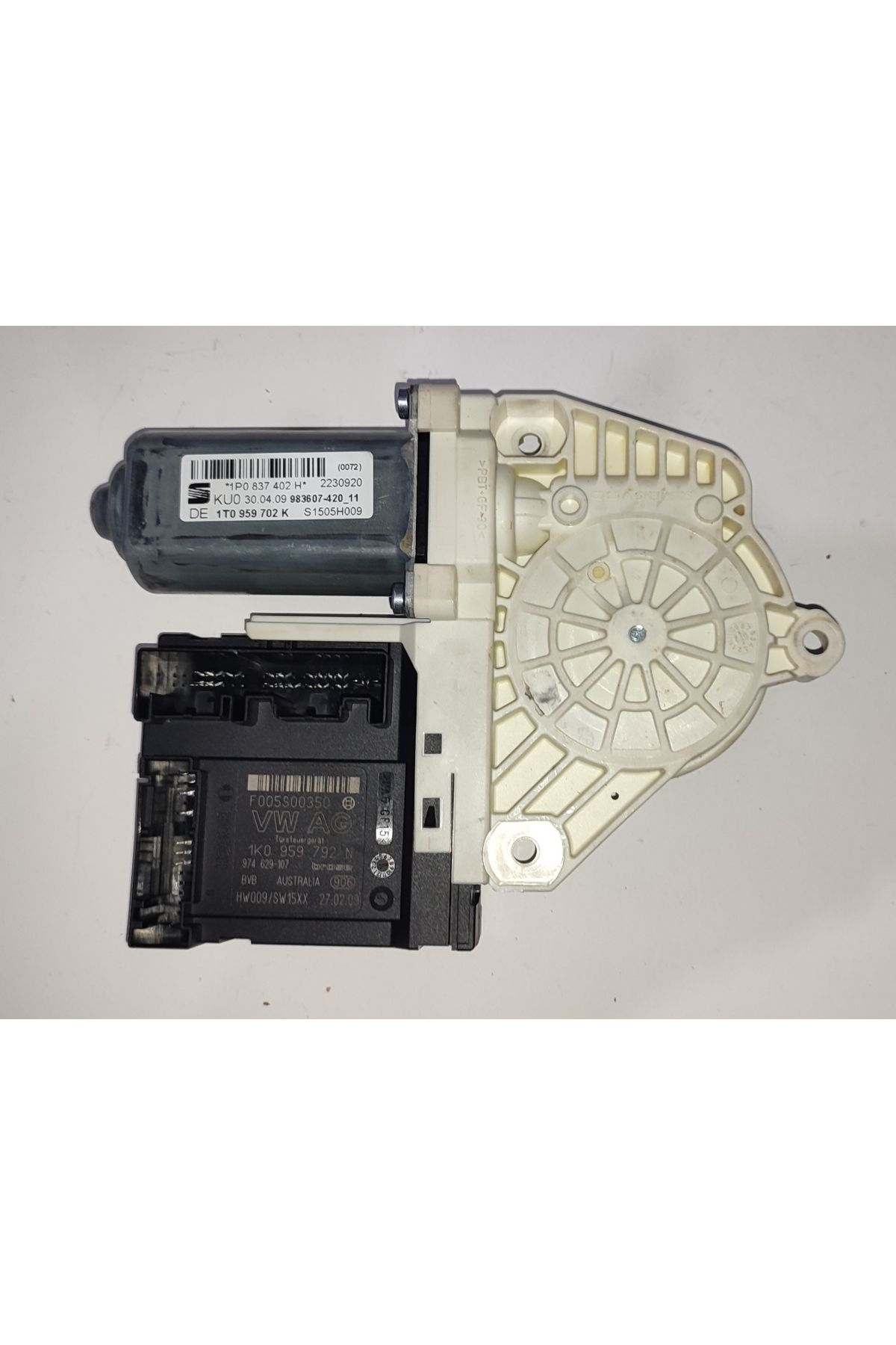 OEM Sağ ön Cam Motoru 1P0837402H F005S00350 1T0959702K