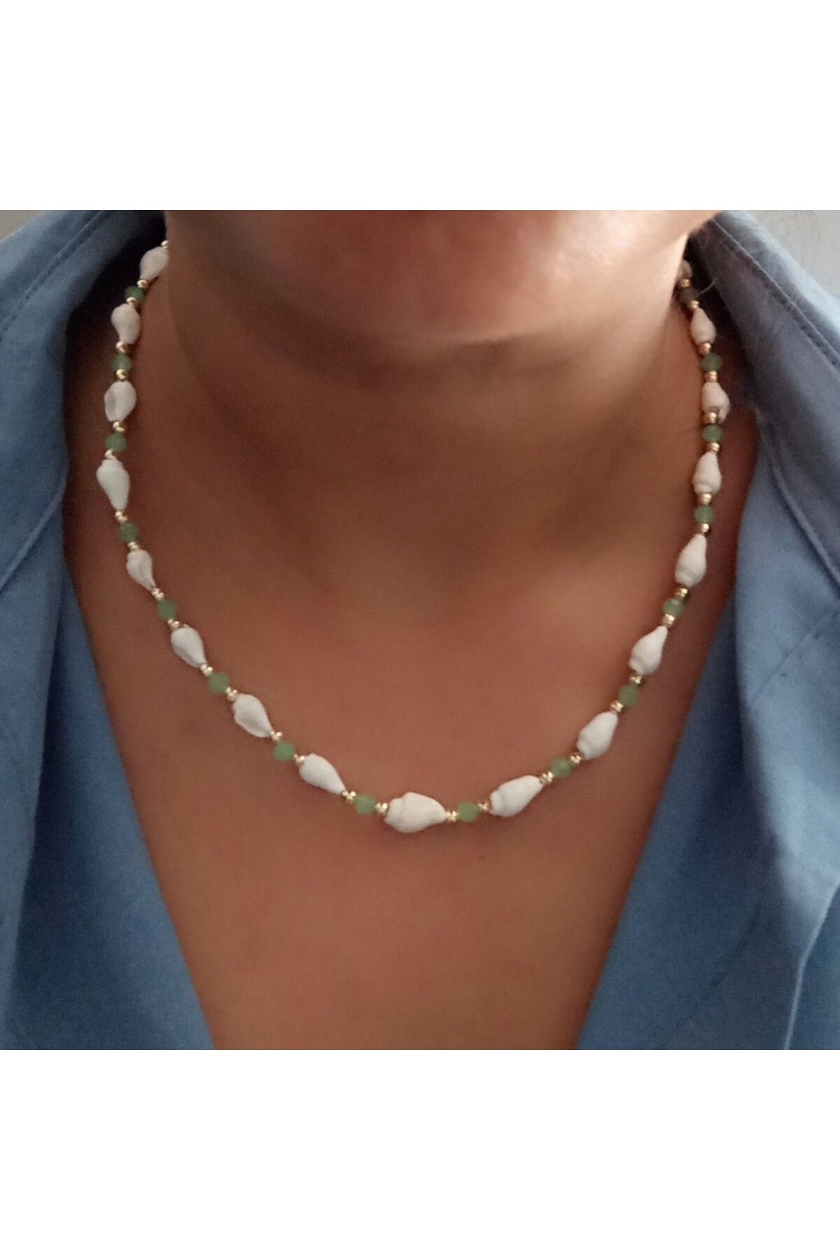 Ödül Moda Deniz kabuklu Kolye