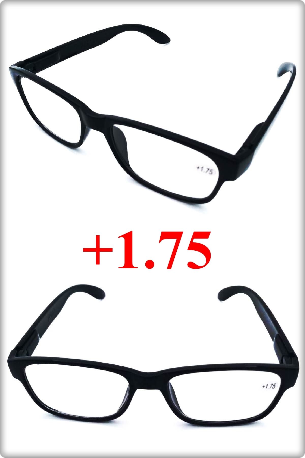 TAN EXPRESS +1.75 Unisex Kitap Okuma Ve Bilgisayar Gözlüğü 1 Adet