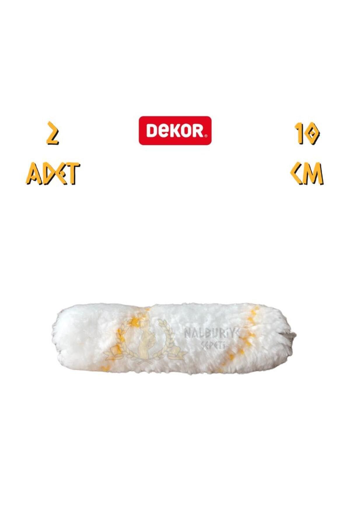 Dekor 2100 Eksport Parmak Boya Rulosu Yedek 10 Cm. - 2 Adet