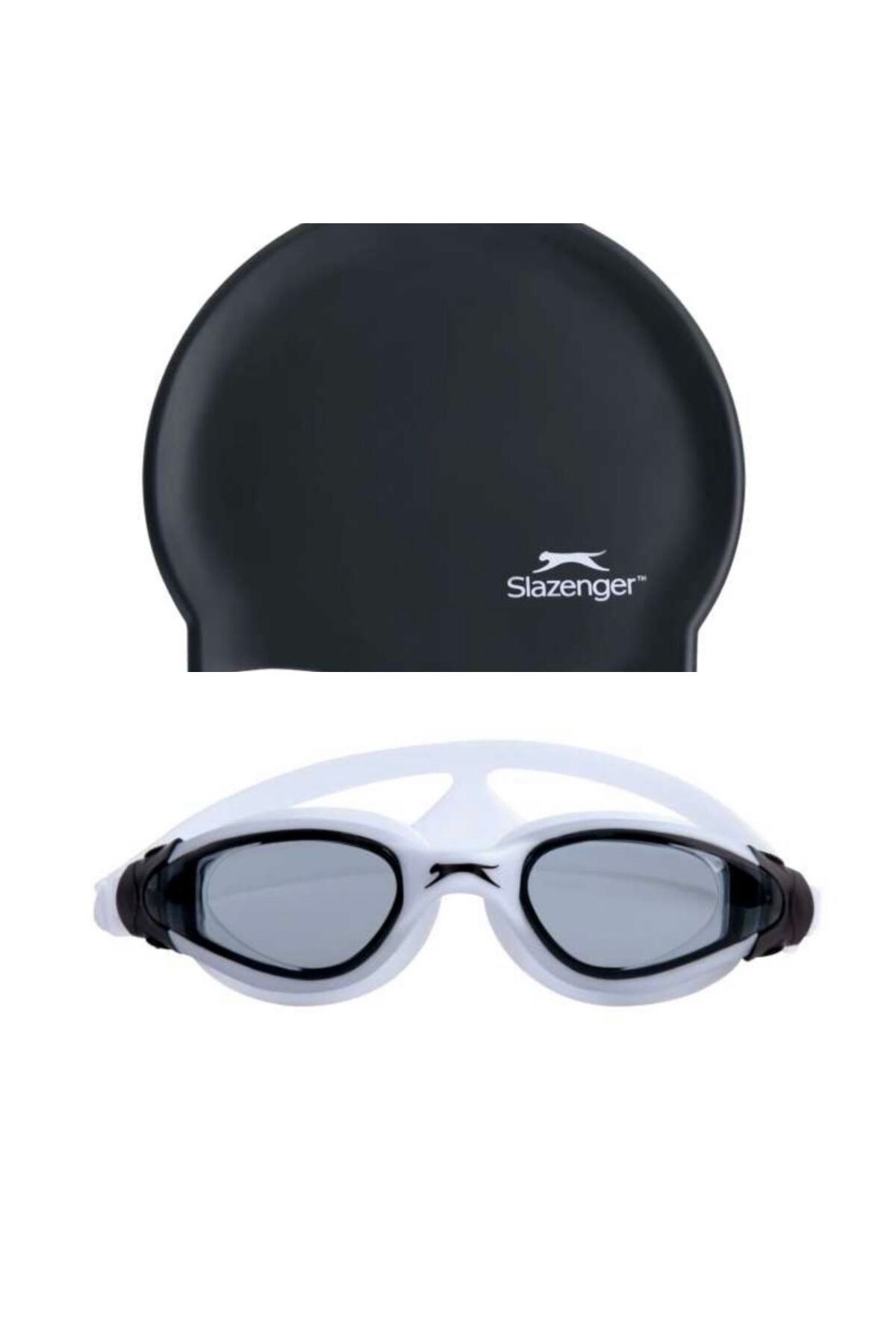 Slazenger Junior Yüzücü Gözlüğü Aero GS16 SmokeSilverSlver+BONE