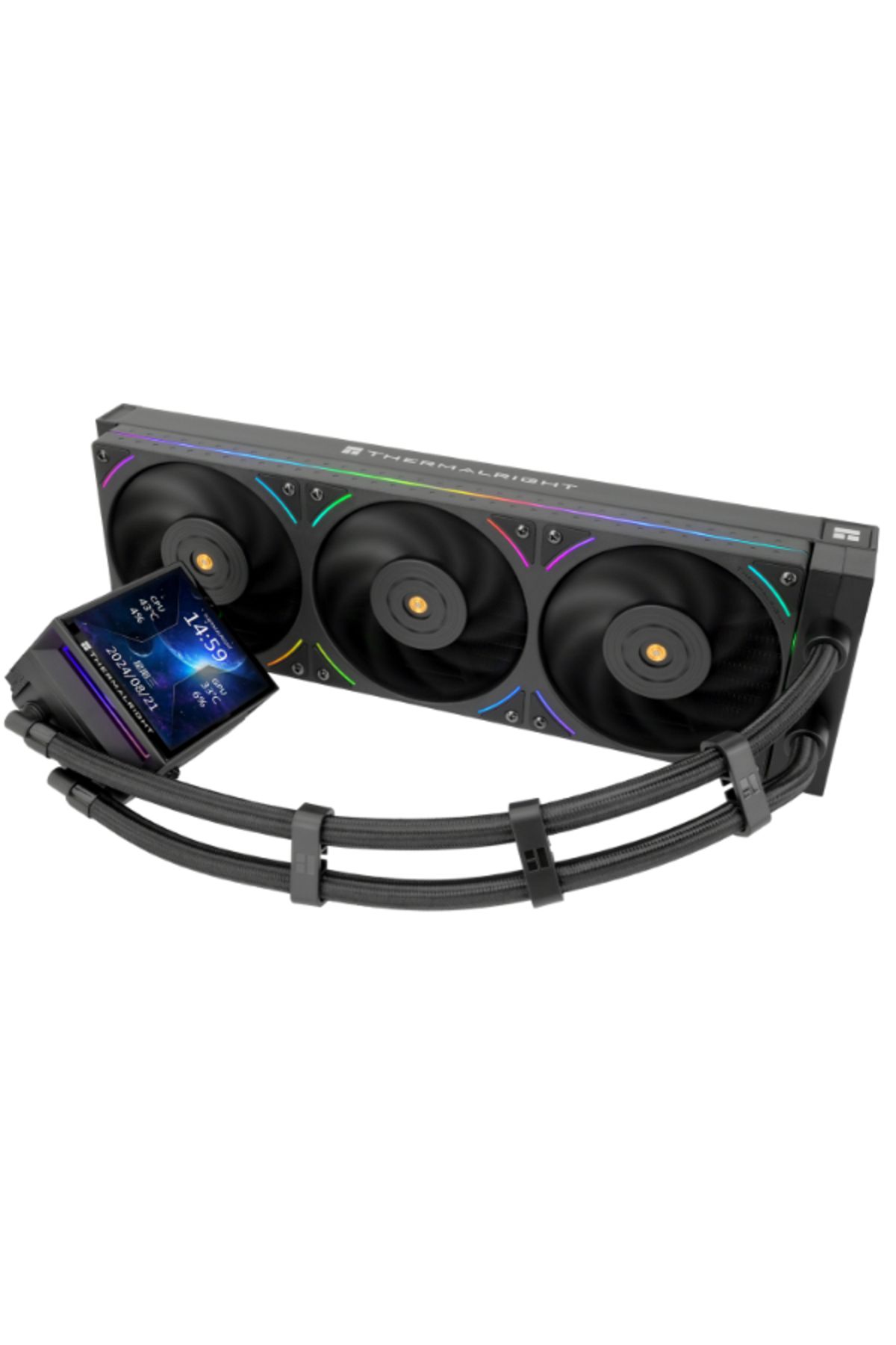 ThermalRight-Hyper Vision 360 UB With 4 inch screen Argb Black 2