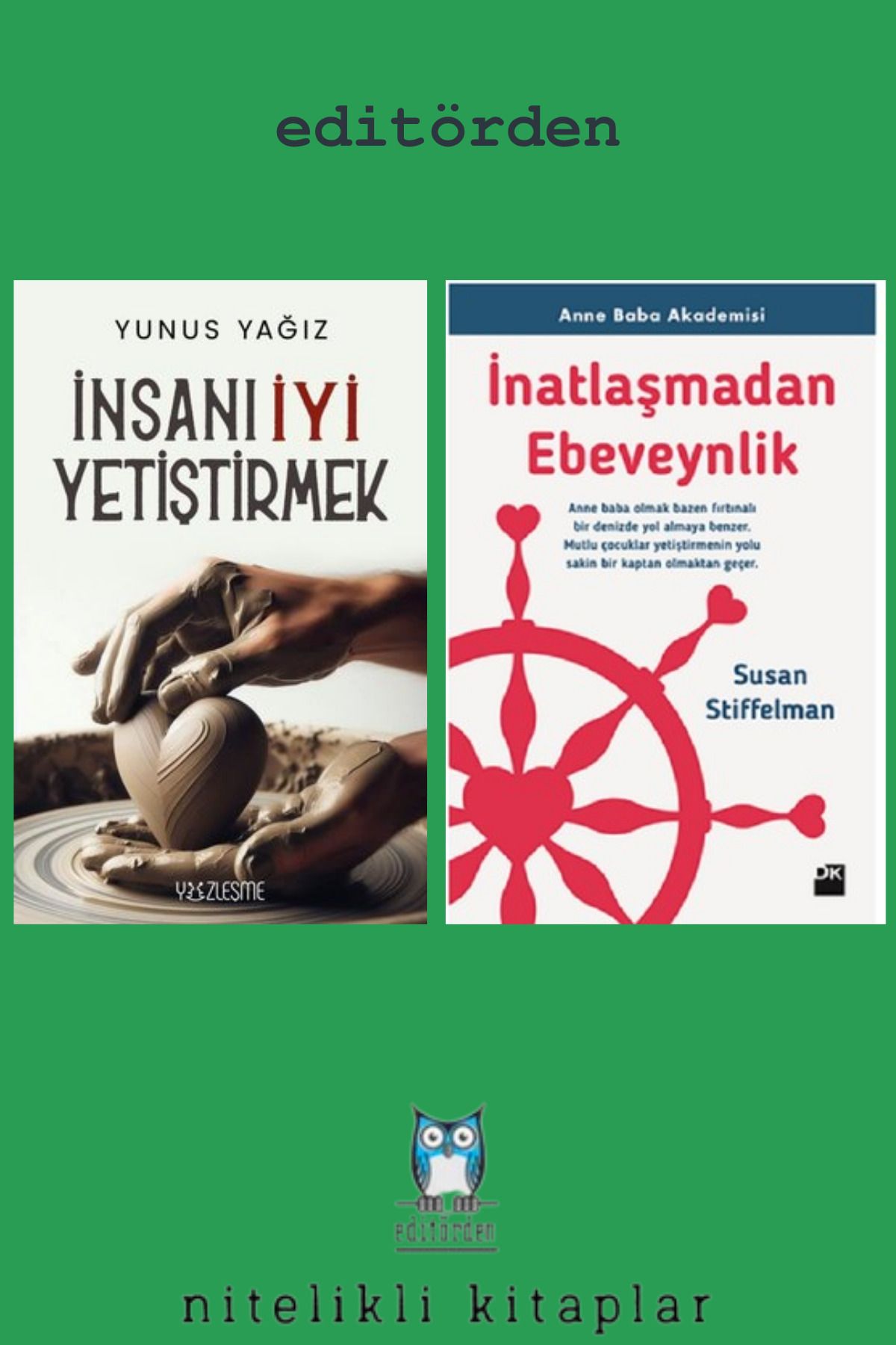 Yüzleşme Yayınları İnatlaşmadan Ebeveynlik - İnsanı İyi Yetiştirmek / Yunus Yağız