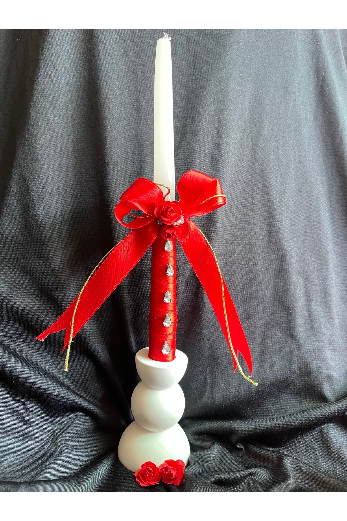 Nis Candle More Düğün-kına -bride- Gelin- Organizasyon Şamdan Mumu (KİŞİYE ÖZEL TASARIM)