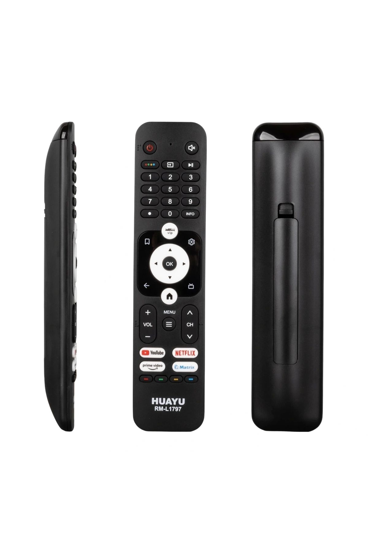 ALFA AKSESUAR 03 Rm-l1797 Haıer Youtube-netflıx-prıme Vıdeo Tuşlu Lcd-led Tv Kumanda