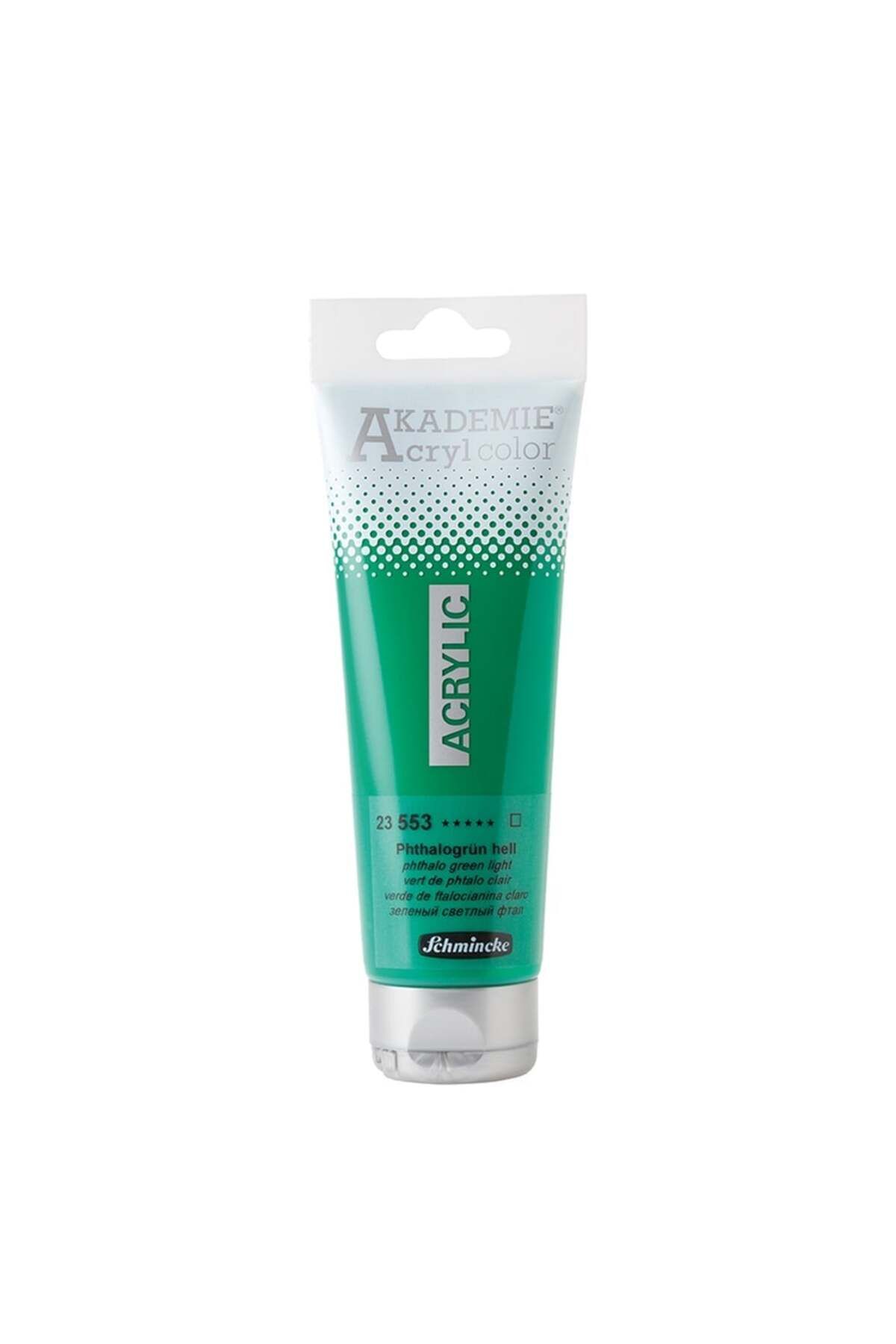 Schmincke Akademie Akrilik Boya 120 ml 553 Phthalo Green Light
