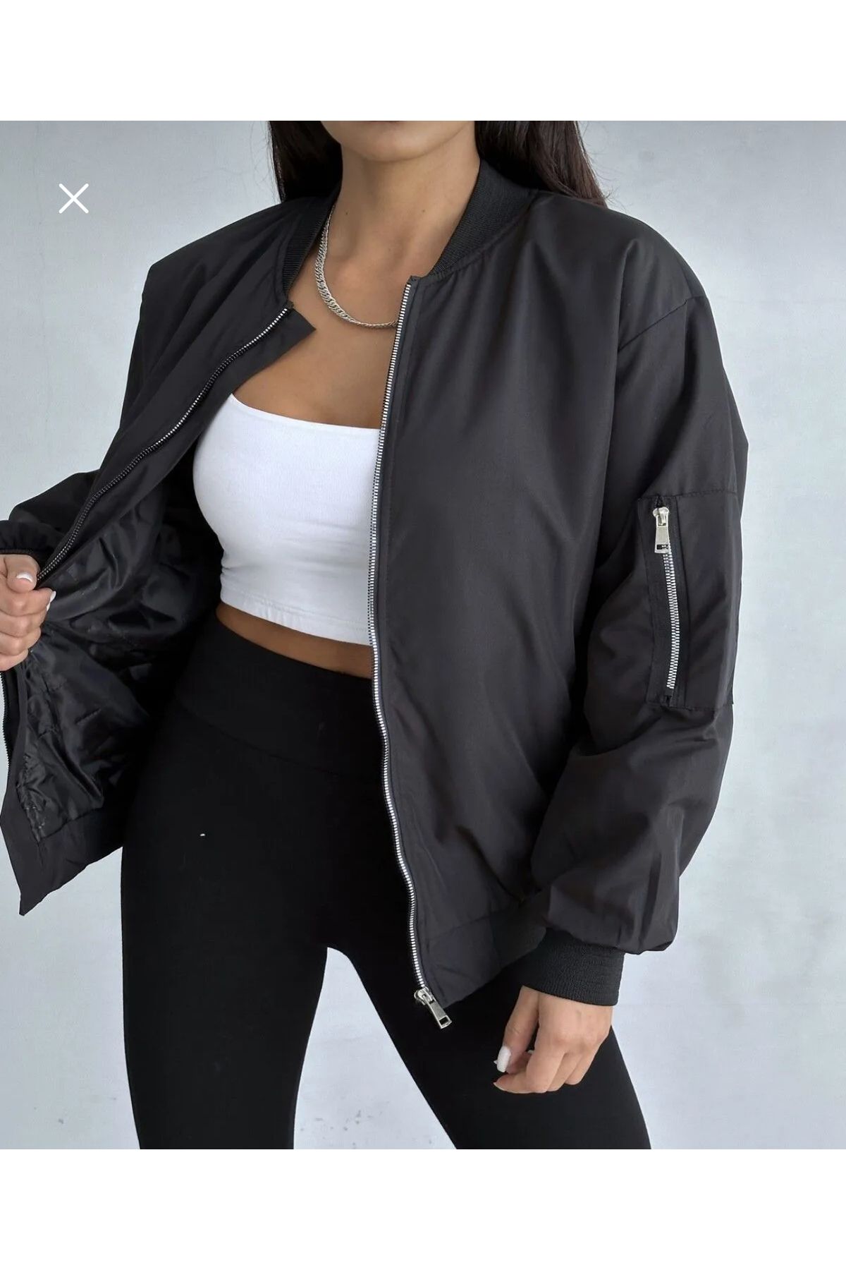 Moda Alkoç BOMBER KOLEJ CEKET