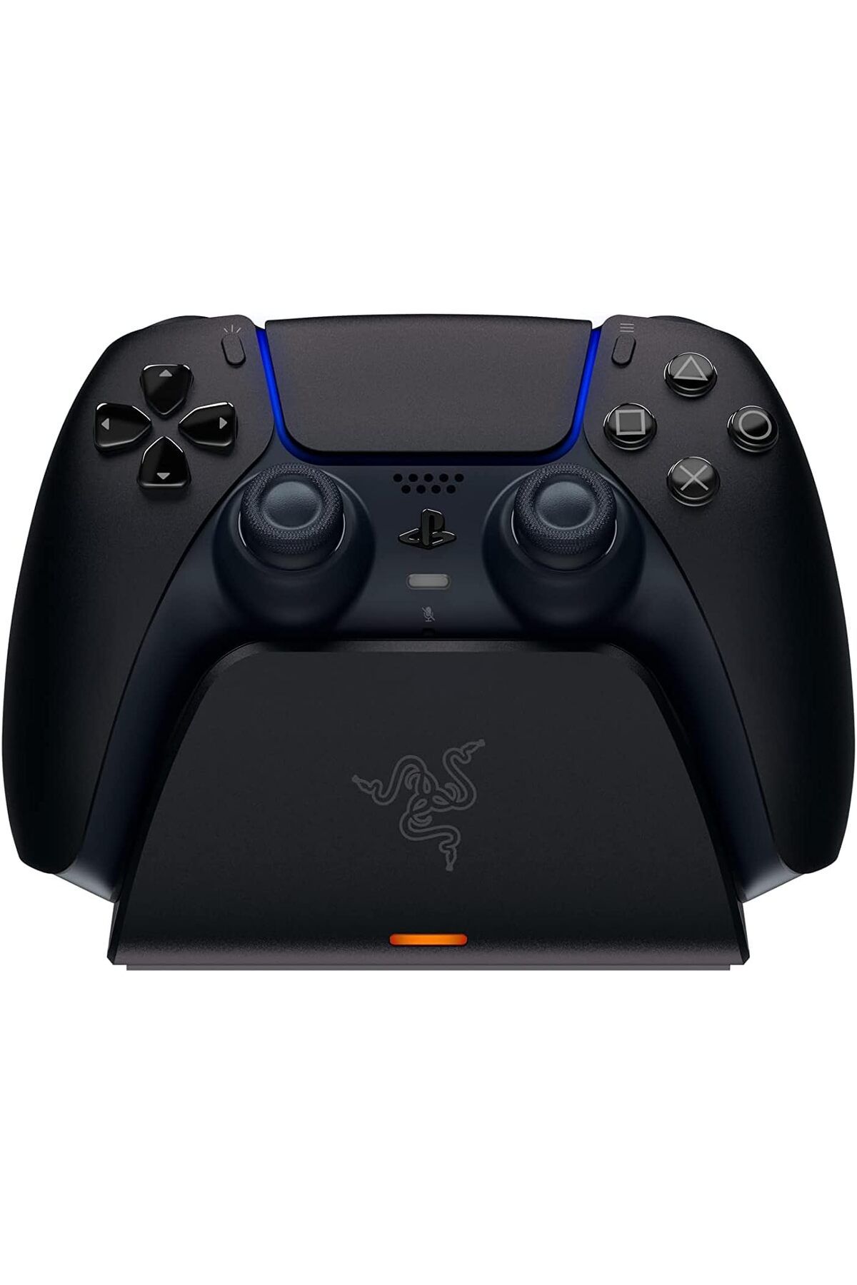 RAZER-Quick Charging Stand for PlayStation 5 by Razer - Curved Design Compatible with DualSense Wireless C 1