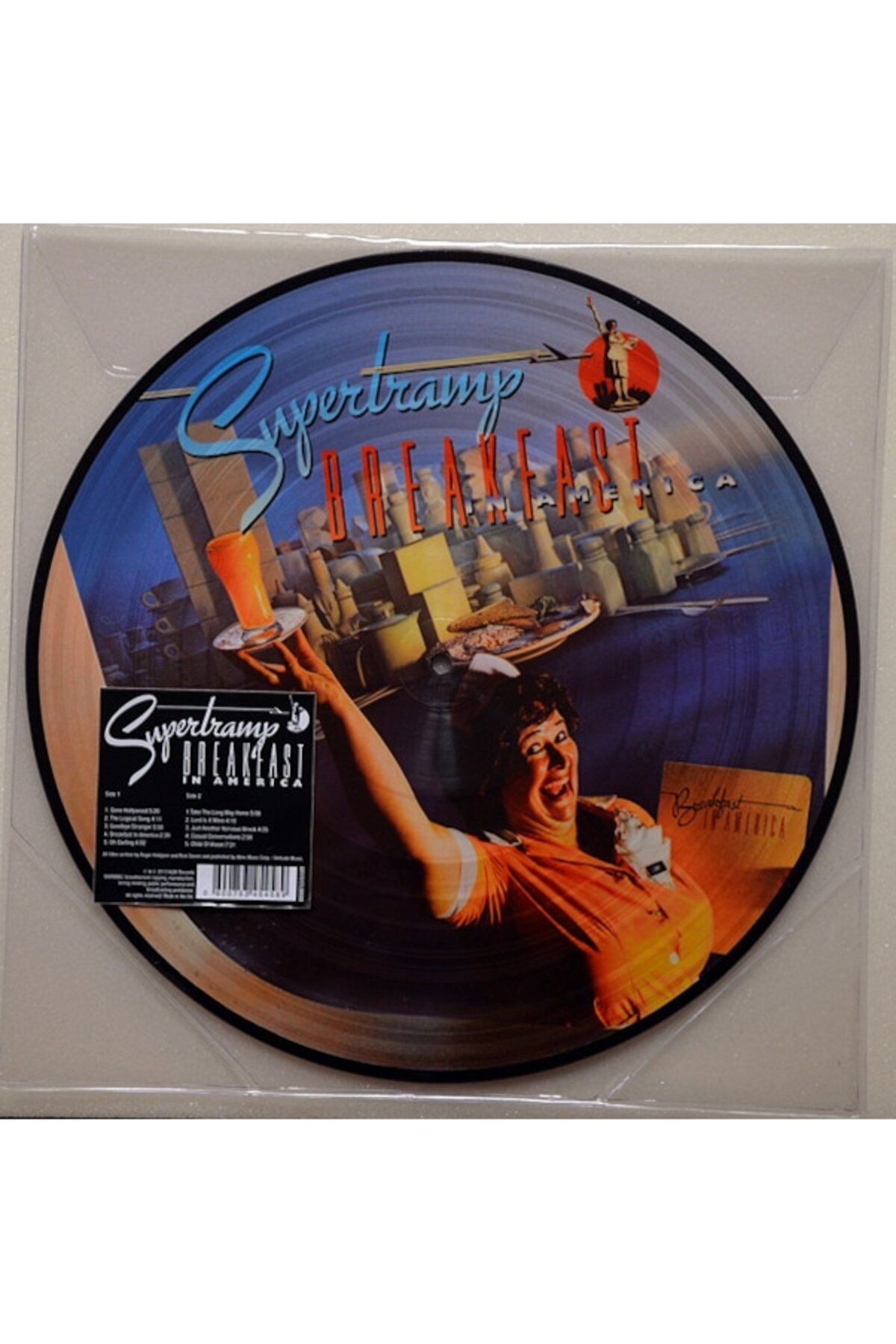Ege Kitap ve Plak Evi Supertramp - Breakfast İn America , Picture Disc Lp Rock