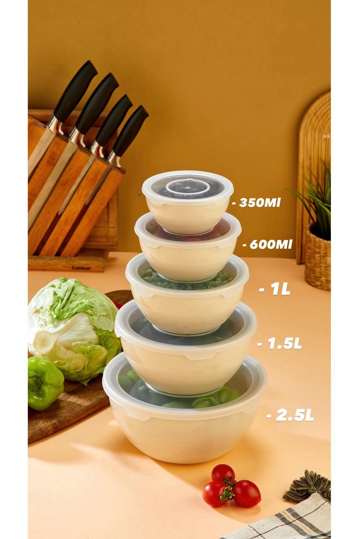 Mek life-Loop Storage Container Set of 5 3
