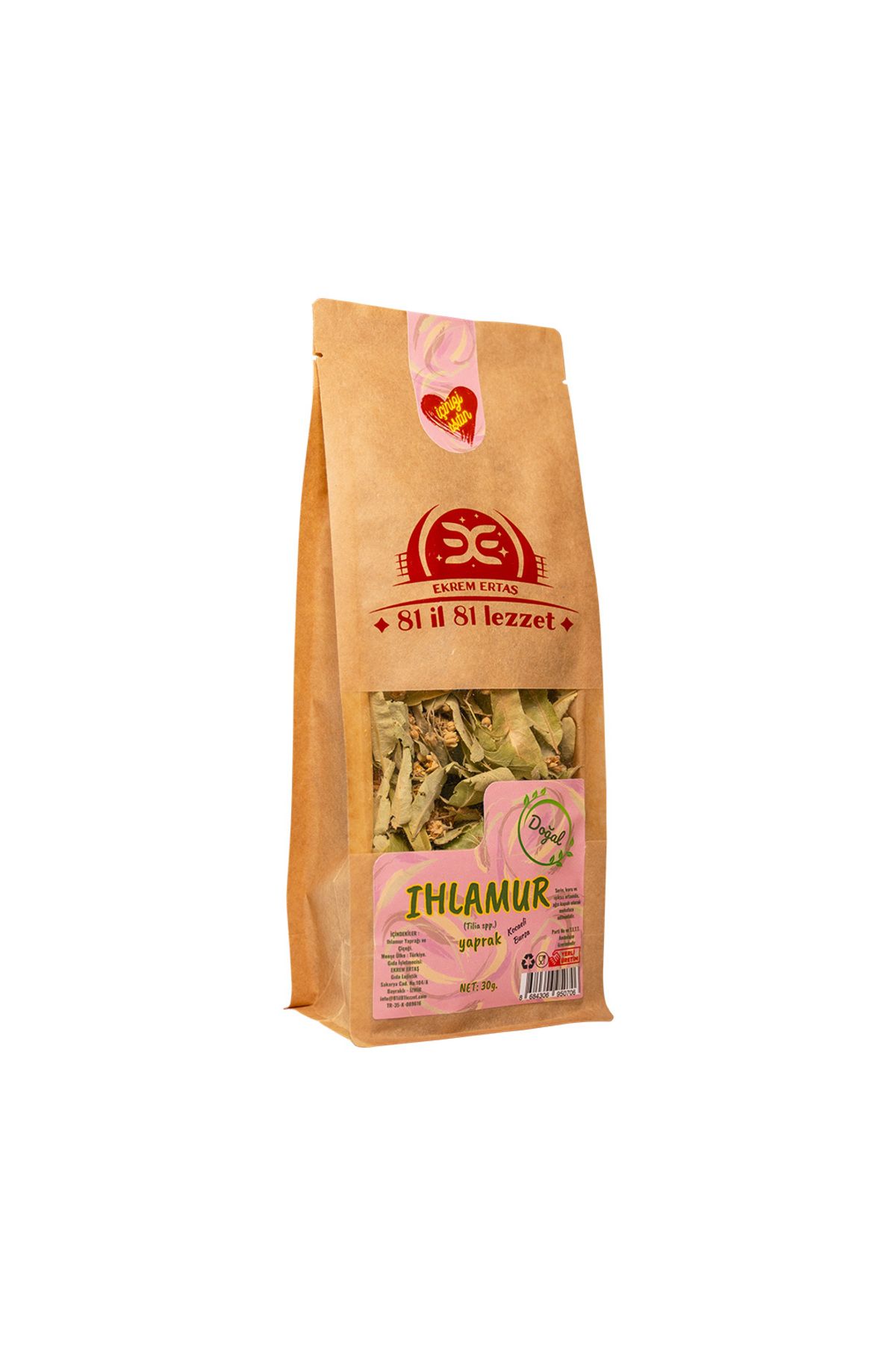 81 İL 81 LEZZET Yaprak Ihlamur 30gr