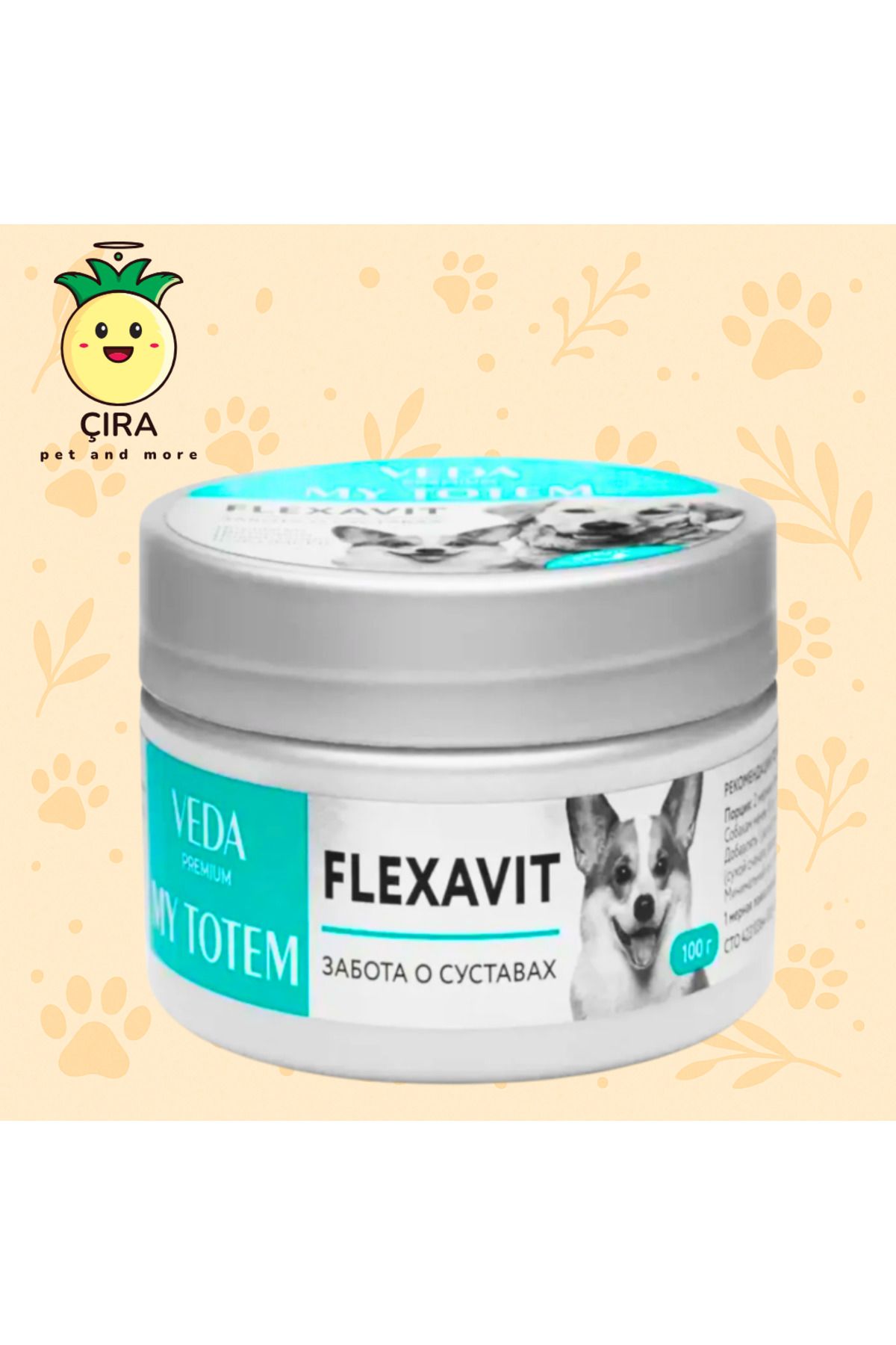 Vedavet FLEXAVİT JOINT POWDER 100 GR - Eklem Sağlığı İçin Doğal Destek