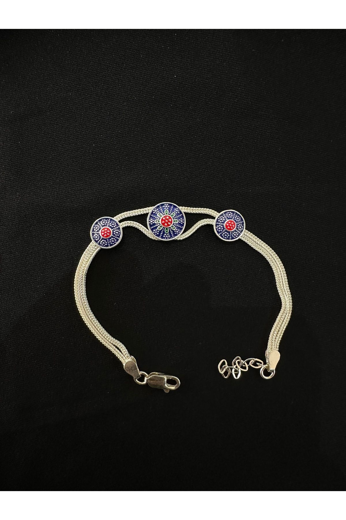 Redstone Store Hasır Gümüş Bileklik
