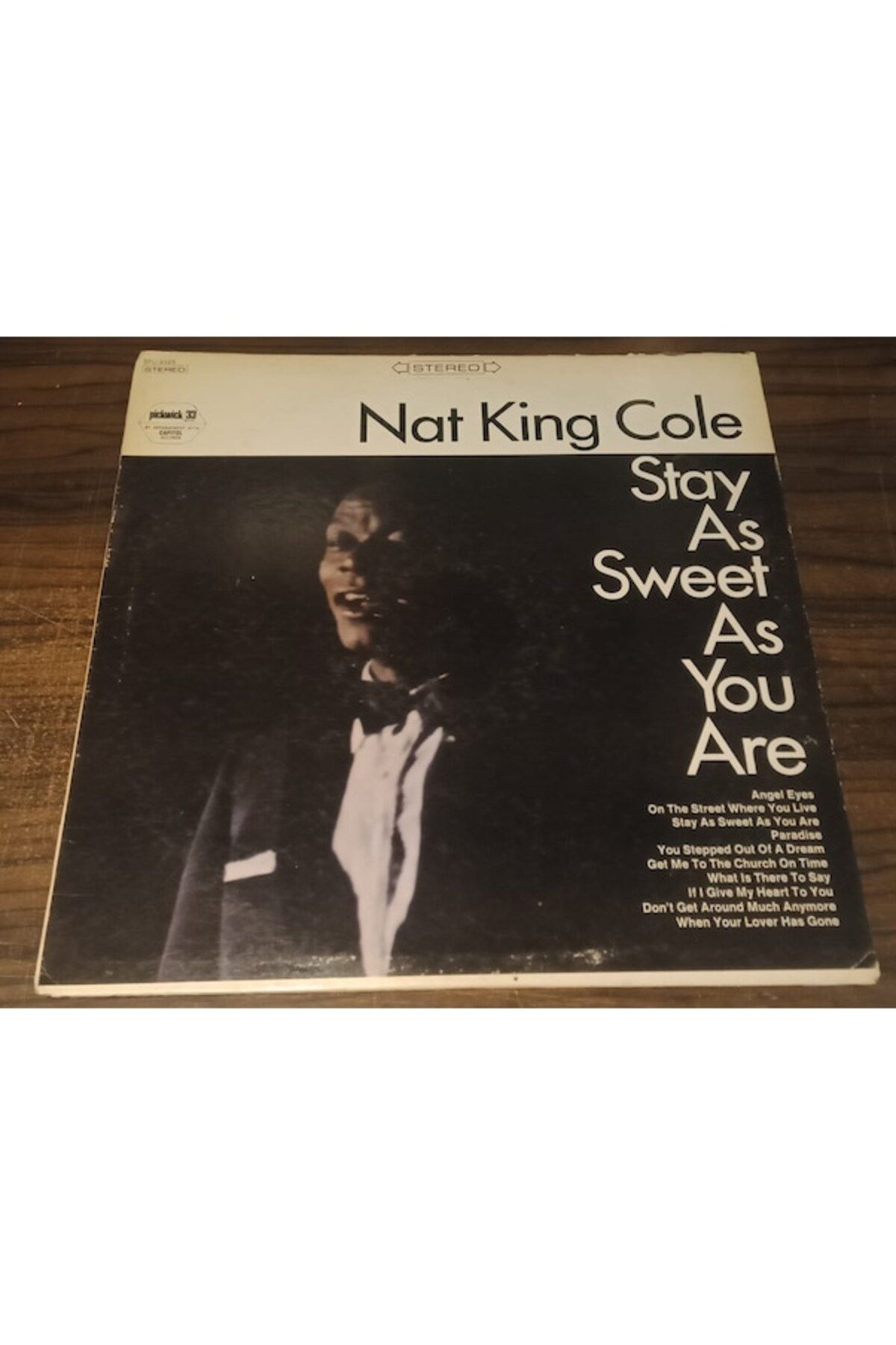 Ege Kitap ve Plak Evi Nat King Cole - Stay As Sweet As You Are , Lp 1967 Vocal Jazz