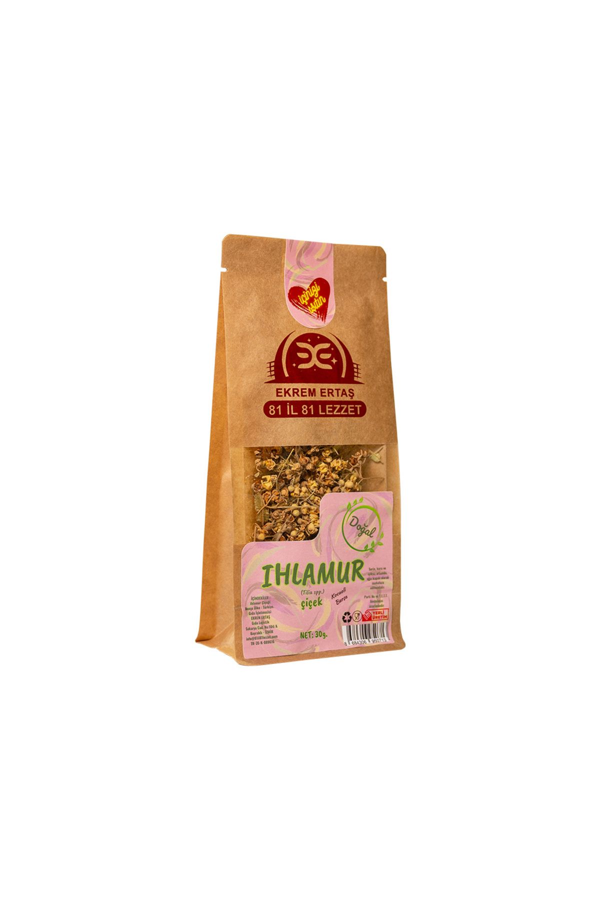81 İL 81 LEZZET Çiçek Ihlamur 30gr