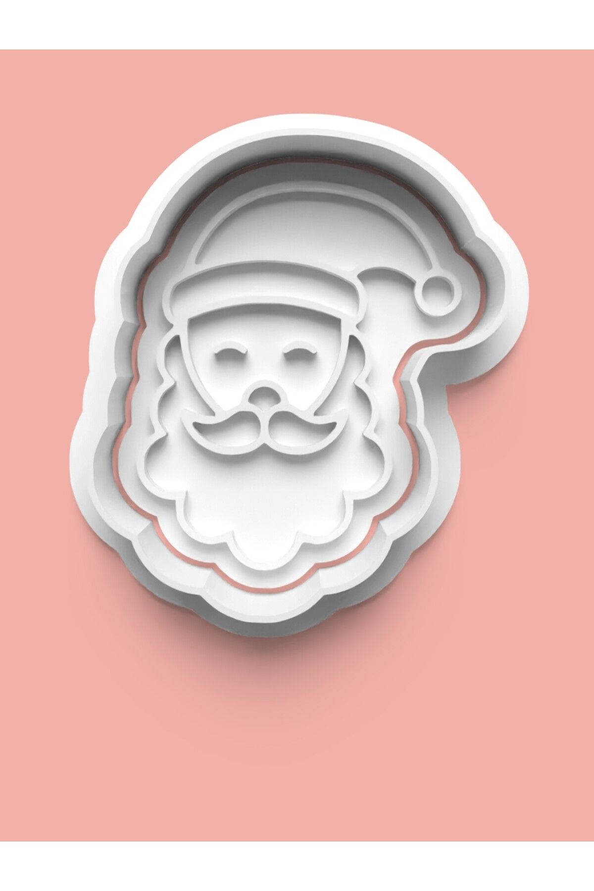 AKTASTORE Noel Baba Kurabiye Kalıbı Ve Şeker Hamuru Kalıbı