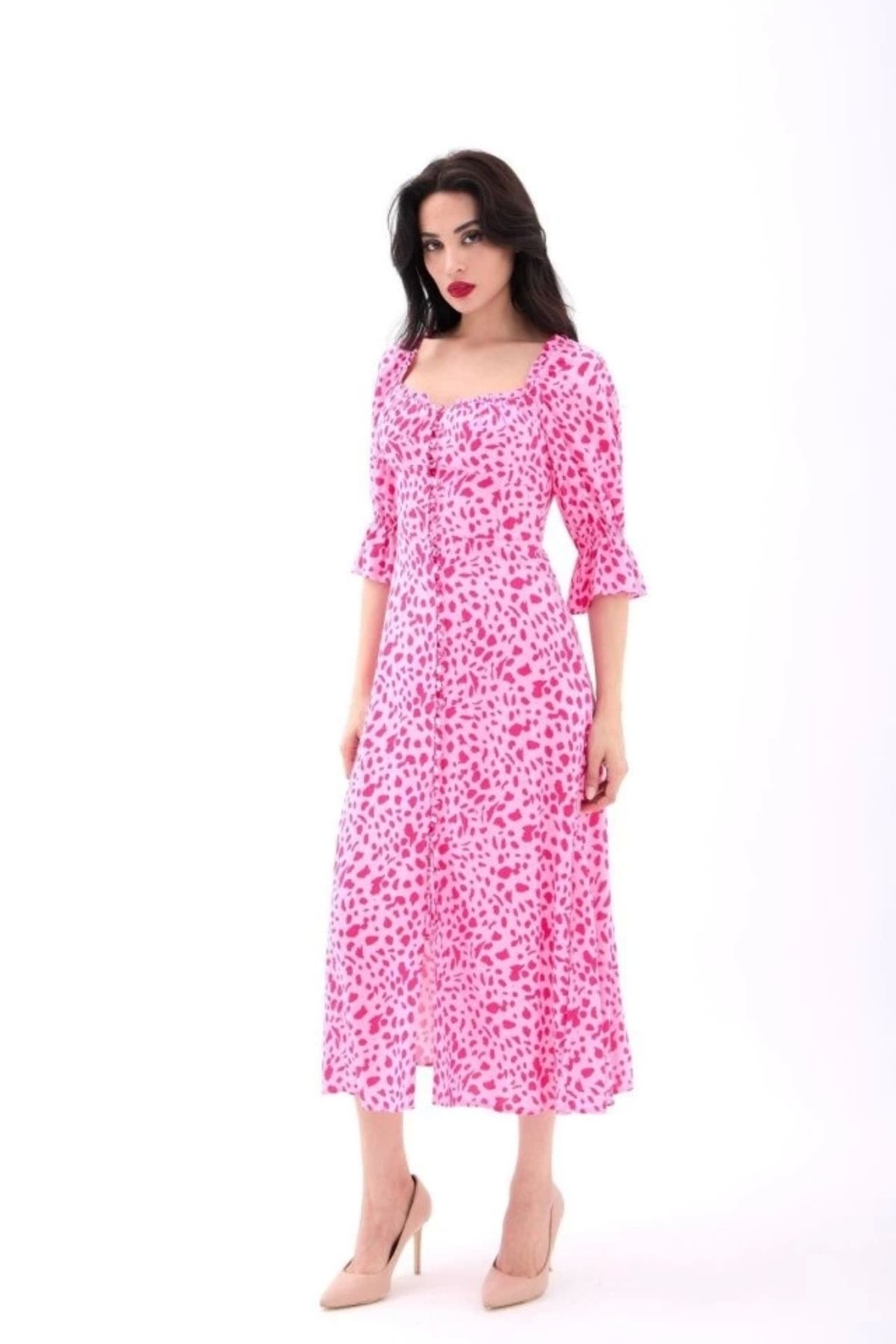 Butik 6439 ELBİSE-PORTLAND