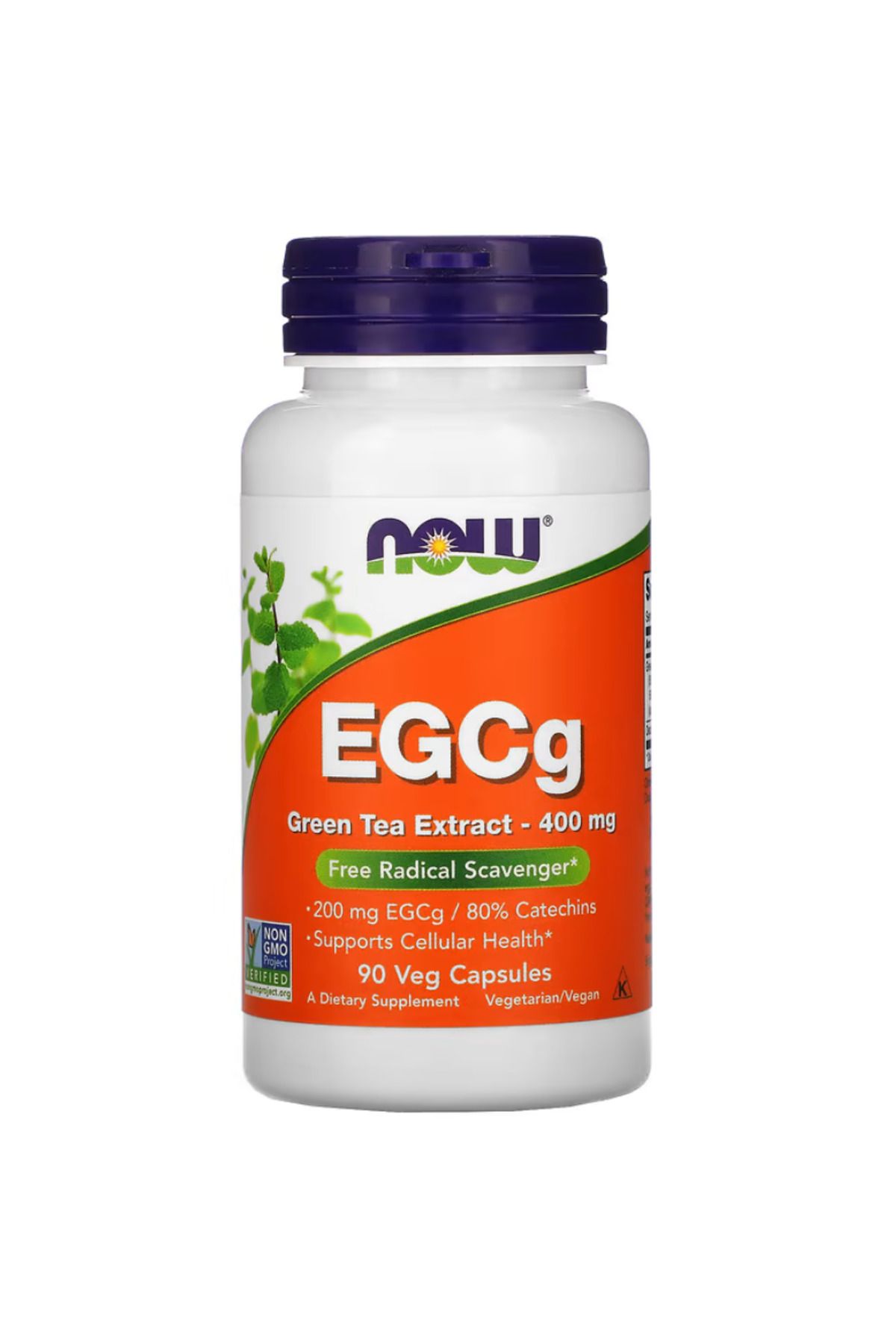 Now Foods , EGCg, Green Tea Extract, 400 mg, 90 Veg Capsules