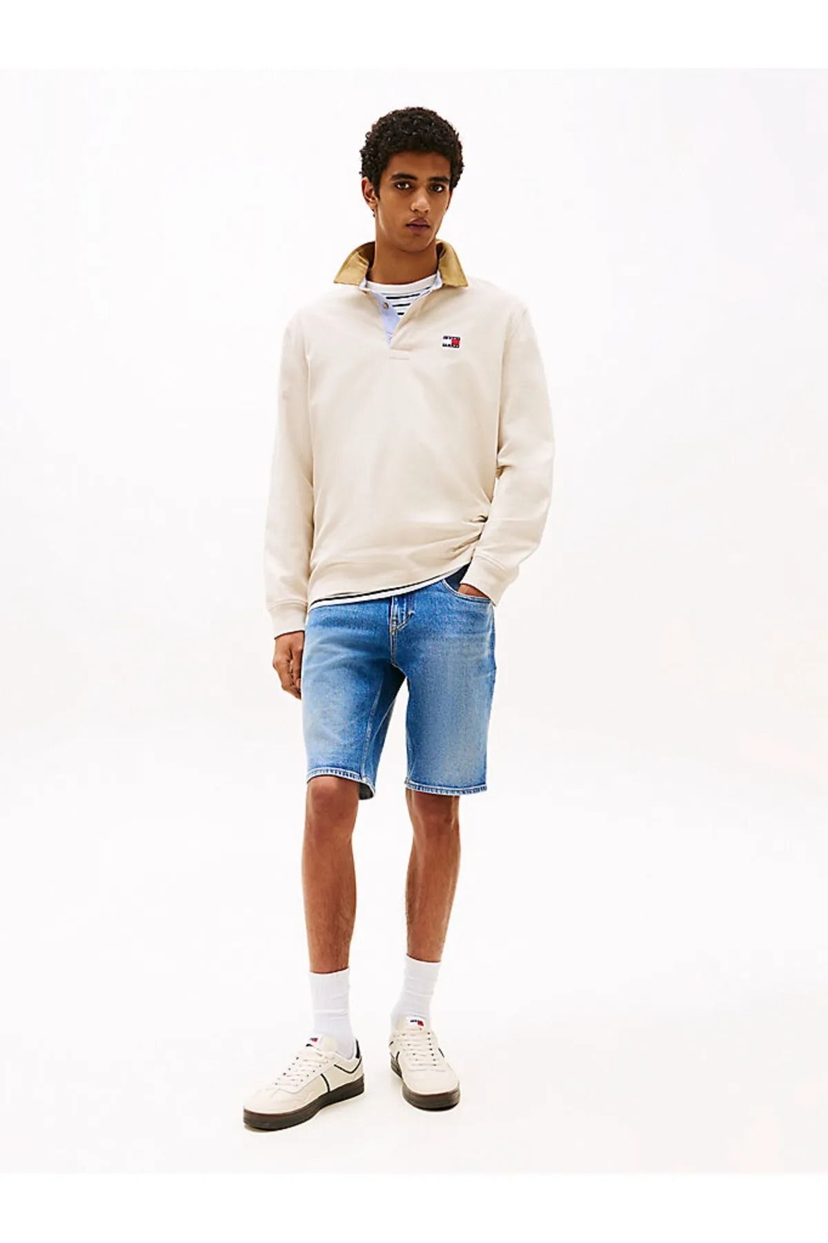 Tommy Hilfiger SCANTON SHORT BI0134 Erkek Mavi Şort - DM0DM20960