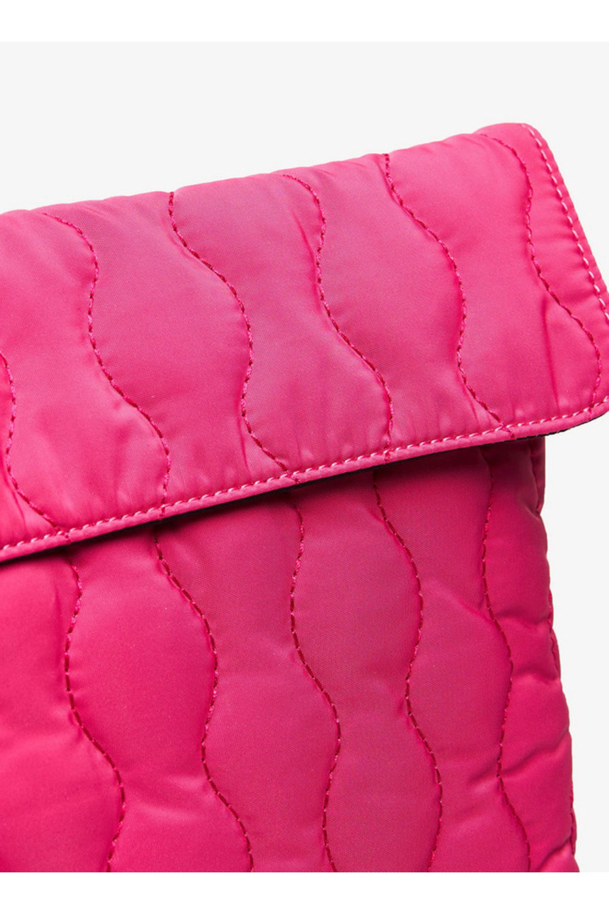 Shoexpress-Textured Pouch with Flap Closure 4
