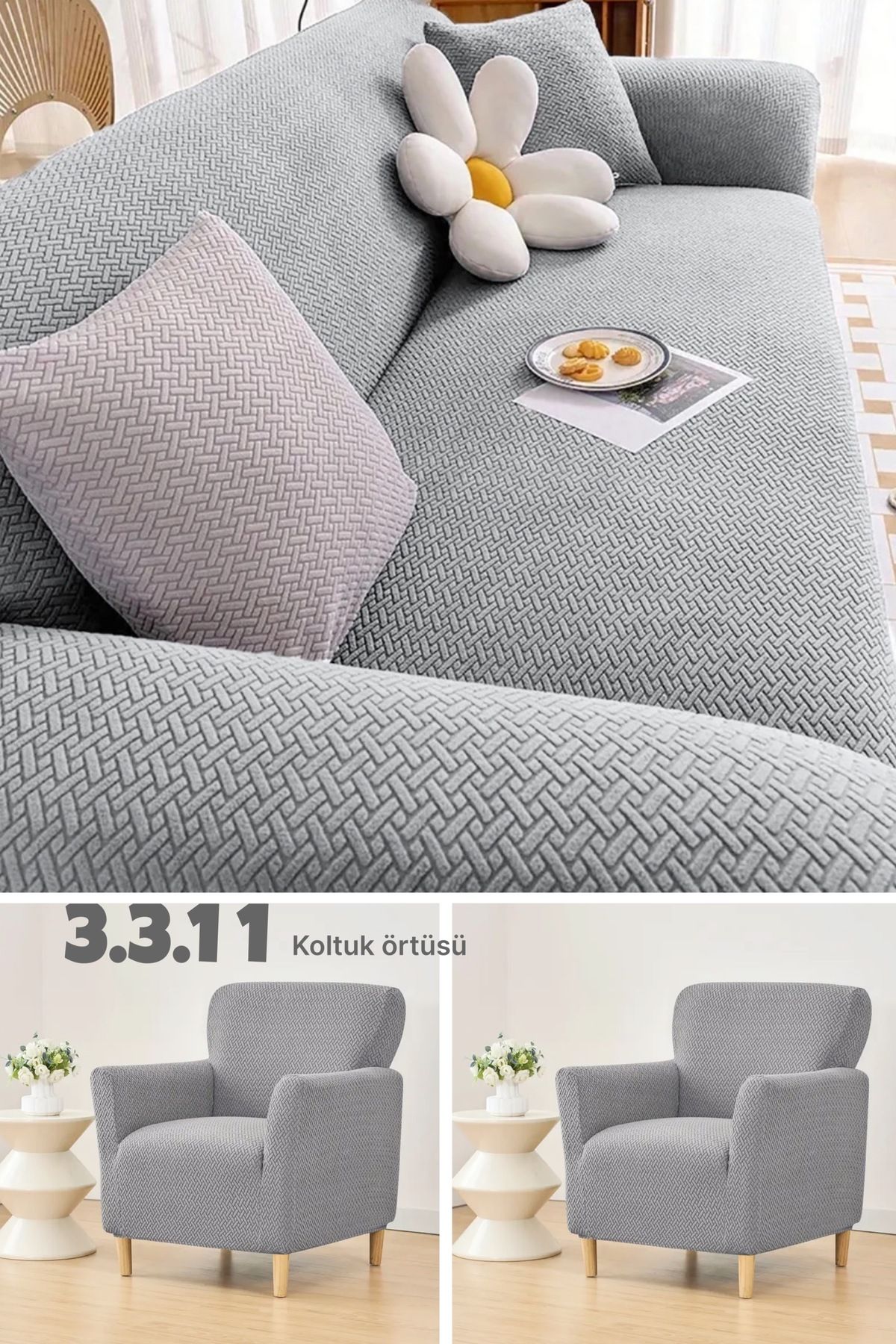 Formeya Kaymaz Taban Yıkanabilir 2'li Set Banyo Halısı Banyo Paspası Klozet Takımı 60 x 100 / 50 x 80cm