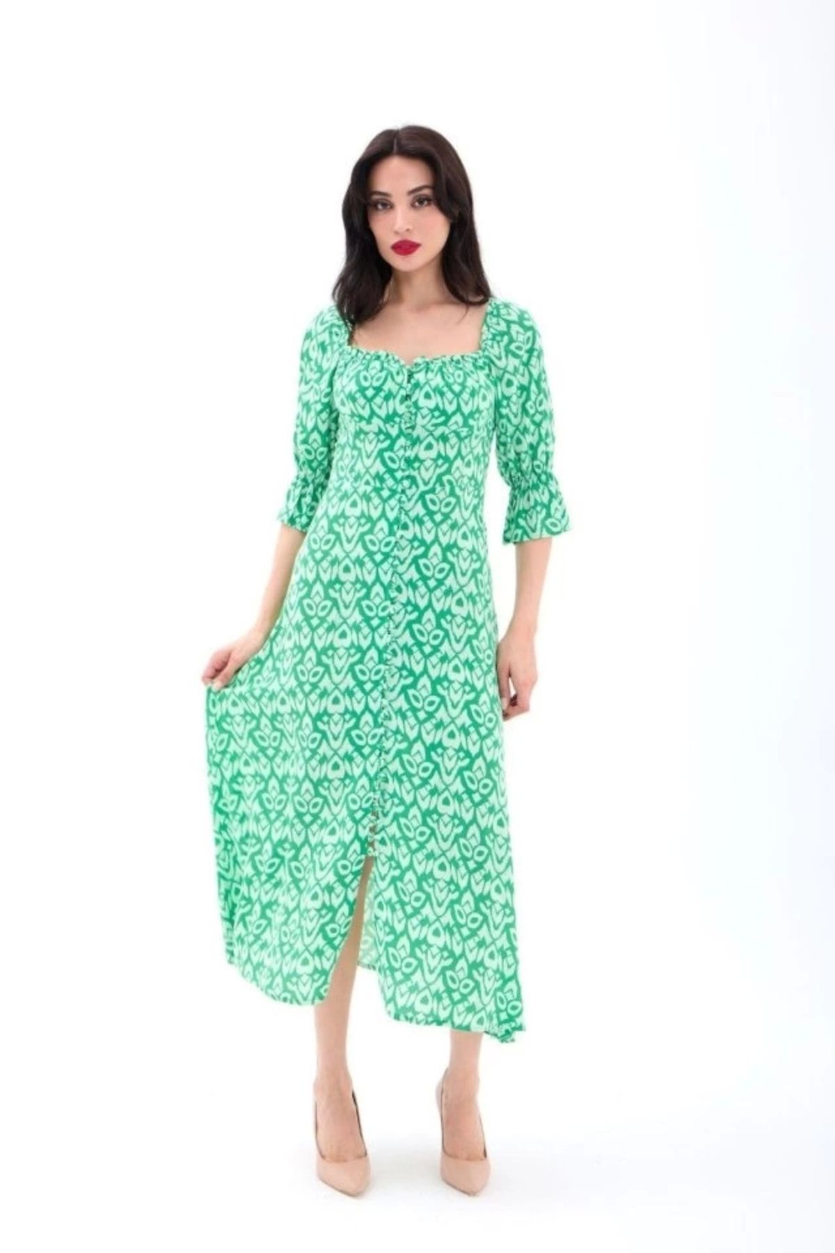 Butik 6439 ELBİSE-DENVER