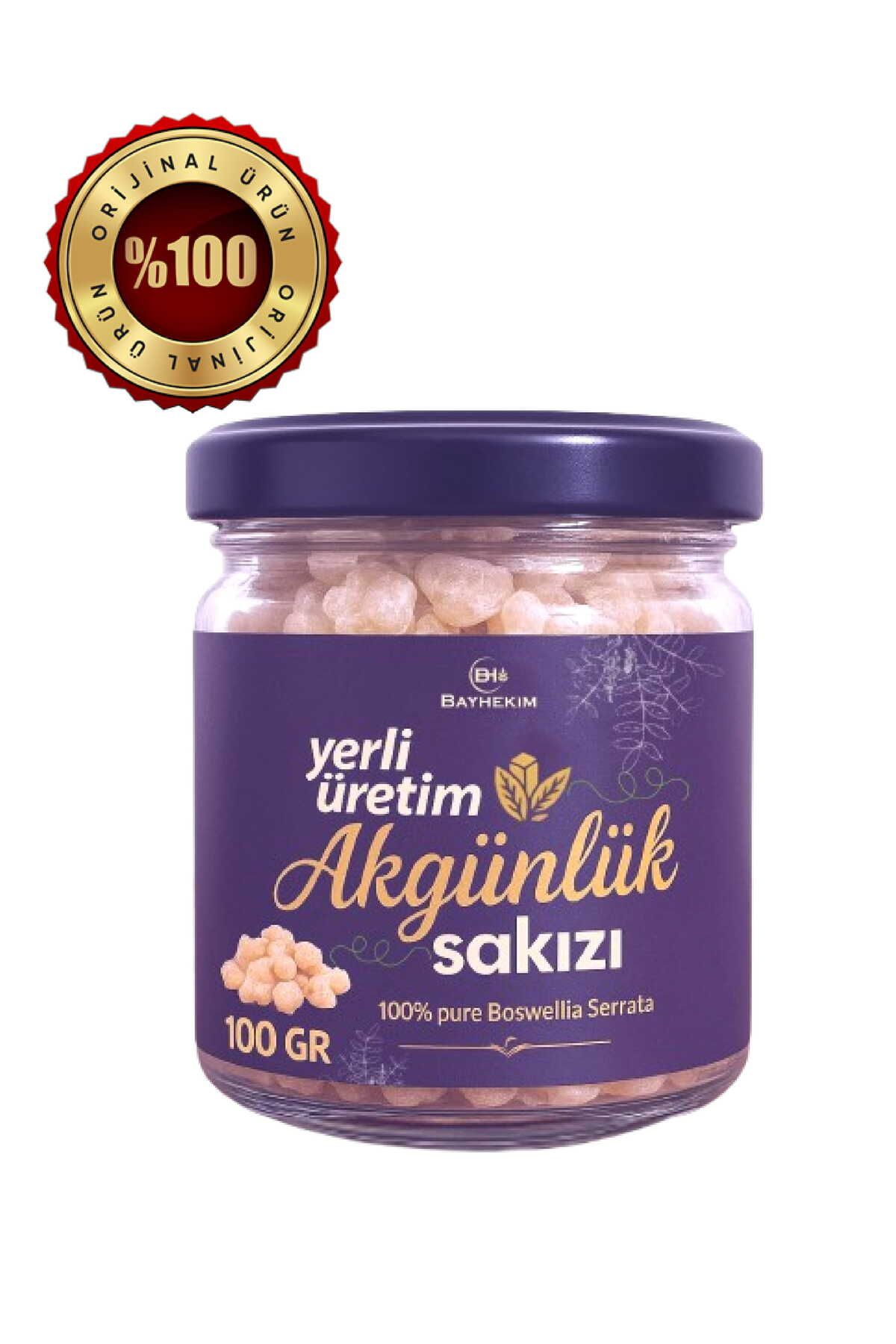 BH Akgünlük Sakızı Yerli Üretim %100 Doğal 100 Gr.