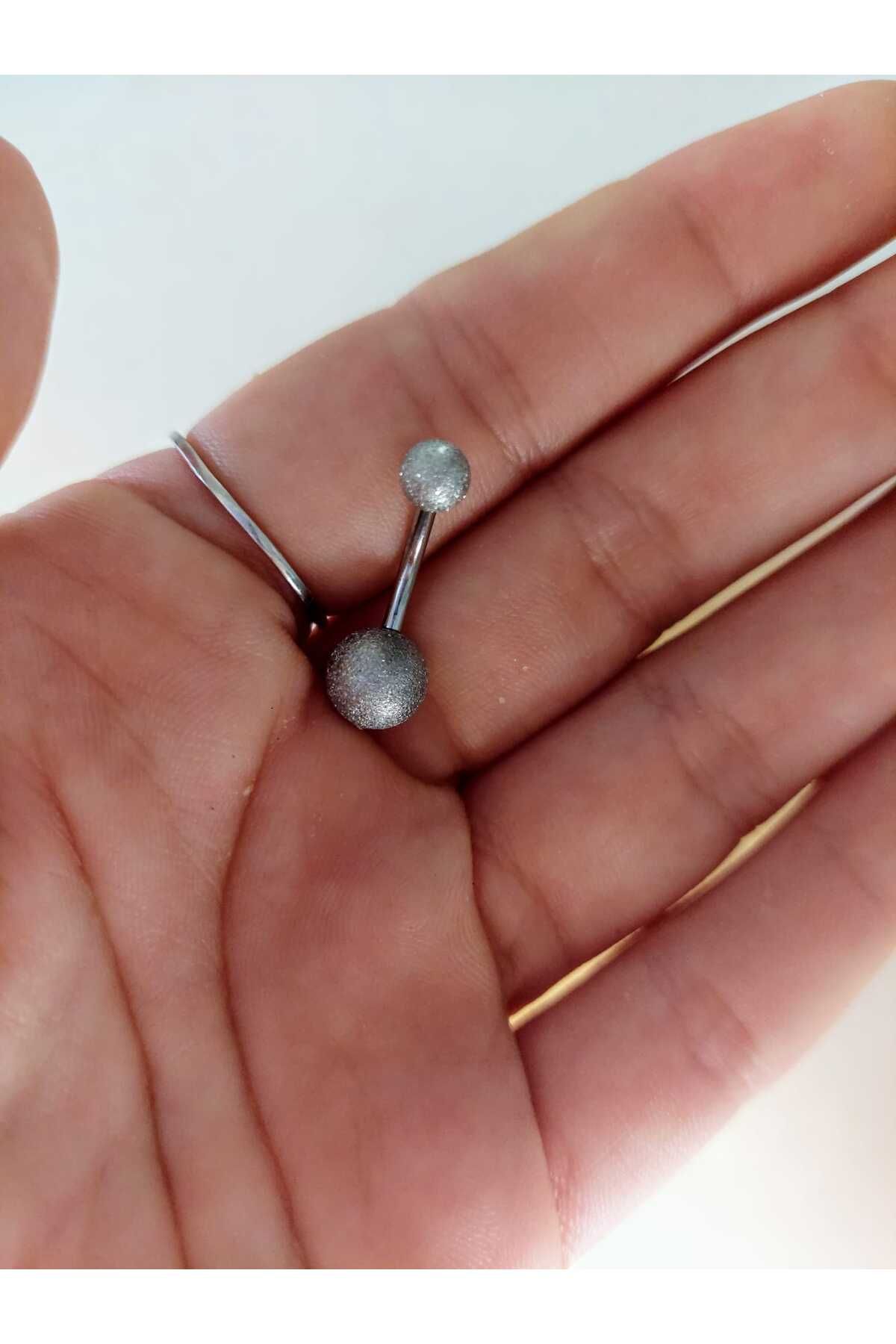 Butik piercing düz çelik