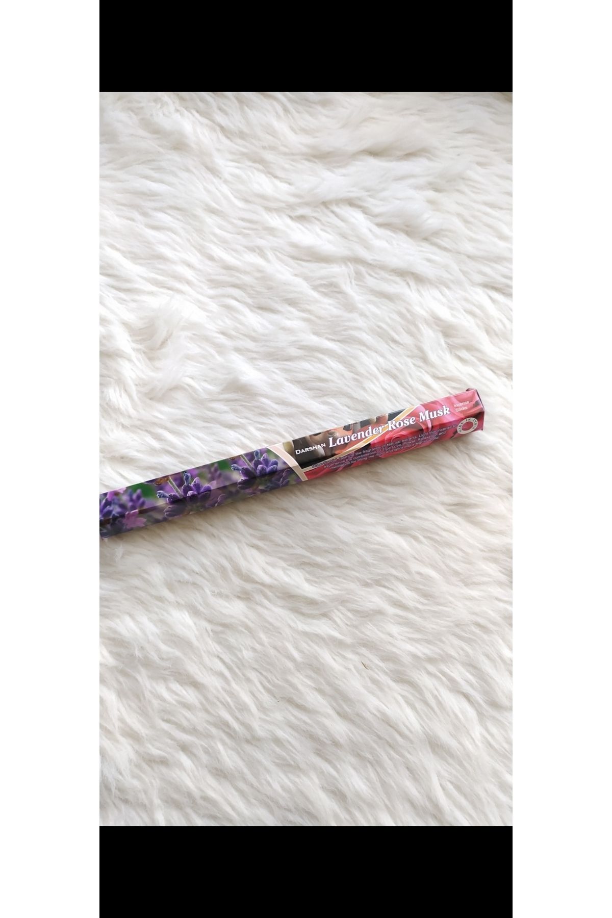 Darshan Incense 20 Adet Lavanta Gül Misk Karışım Çubuk Tütsü Darshan