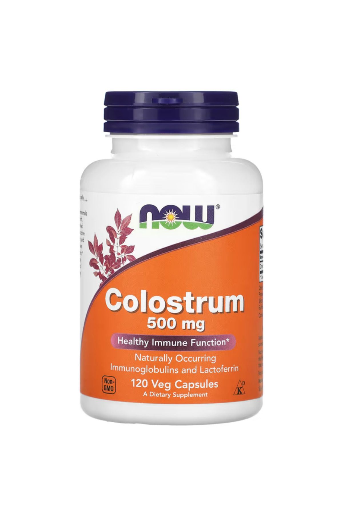 Now Foods , Colostrum, 500 mg, 120 Veg Capsules