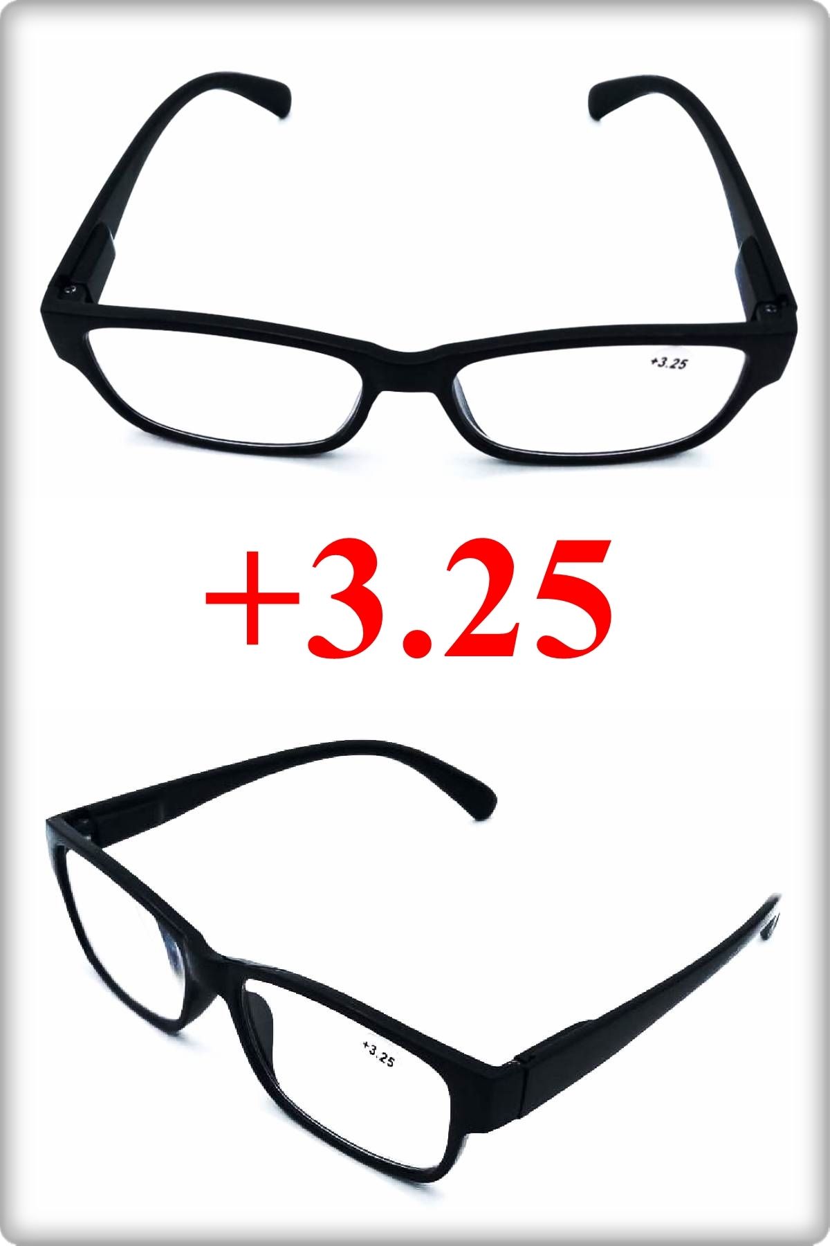 TAN EXPRESS Unisex Kitap Okuma Ve Bilgisayar Gözlüğü (+3.25) 1 Adet