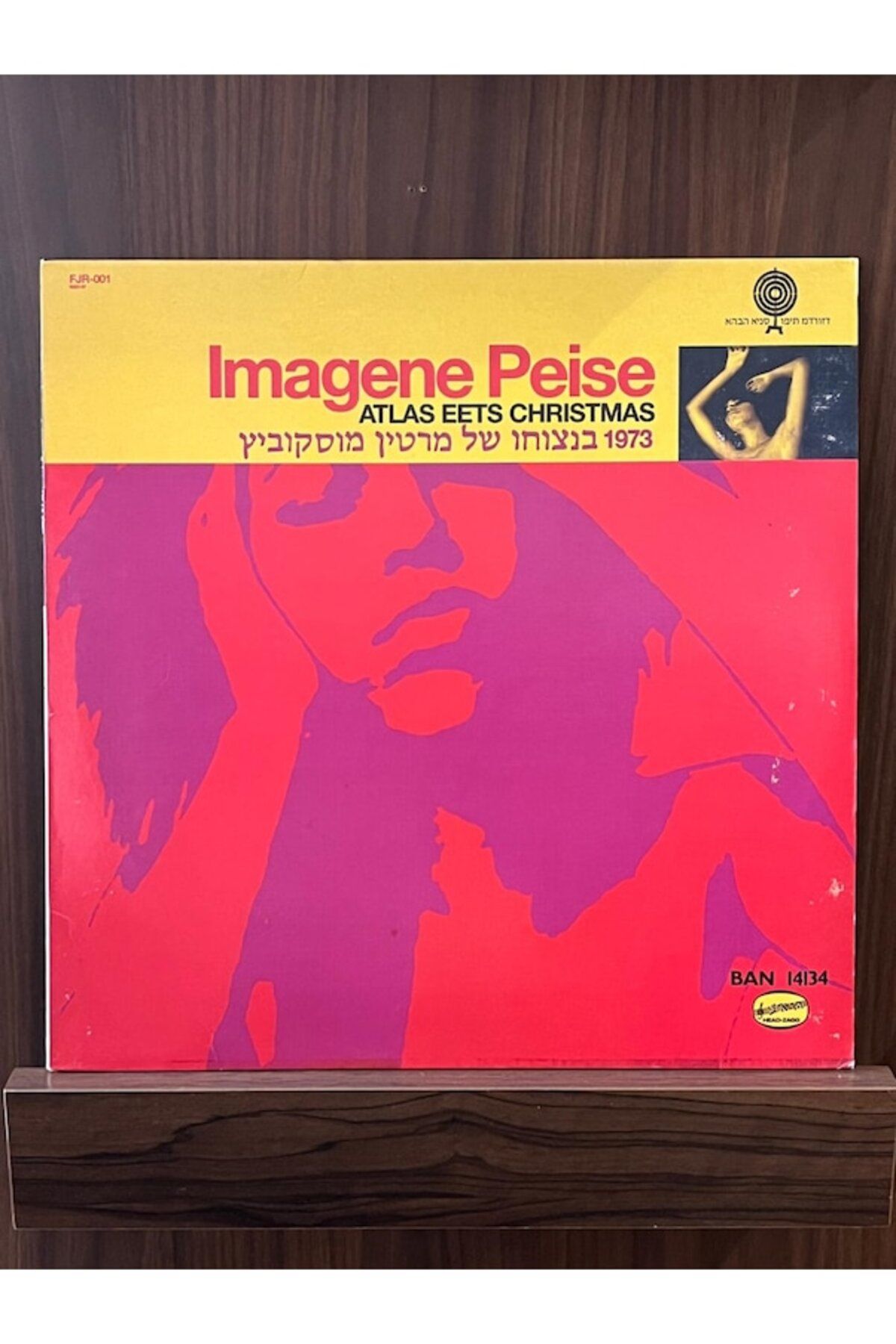 Ege Kitap ve Plak Evi İmagene Peise - Atlas Eets Christmas , Kırmızı Renkli Vinyl Lp