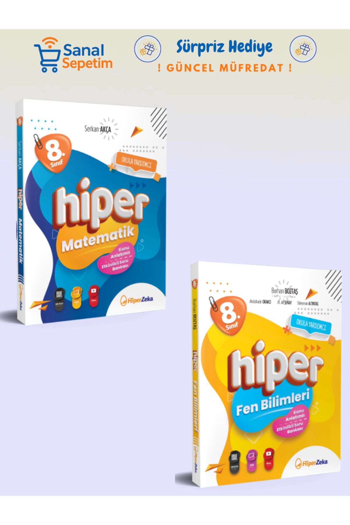 hiper zeka 8. Sınıf Matematik - Fen Bilimleri Konu Anlatımlı Soru Bankası