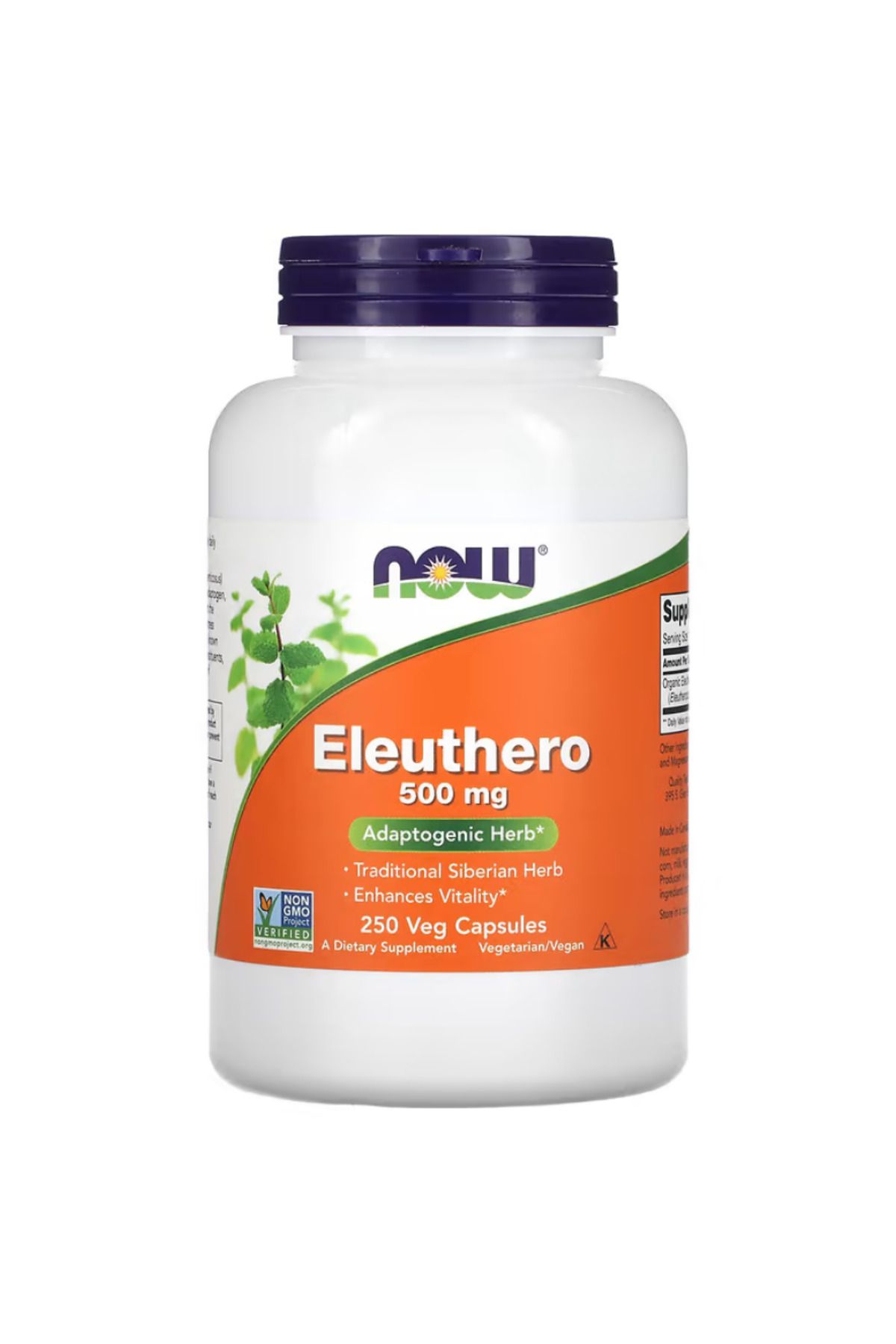 Now Foods , Eleuthero, 500 mg, 250 Veg Capsules