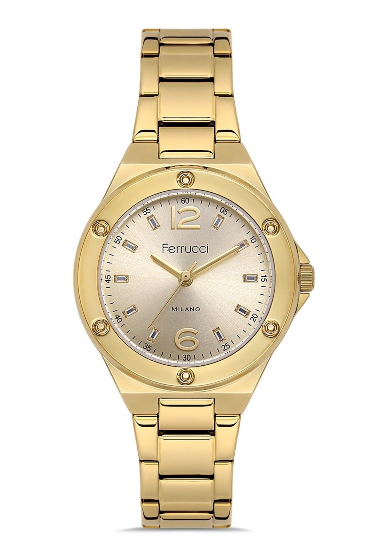 Ferrucci KADIN KOL SAATİ FC102403413M.02640092 Altın