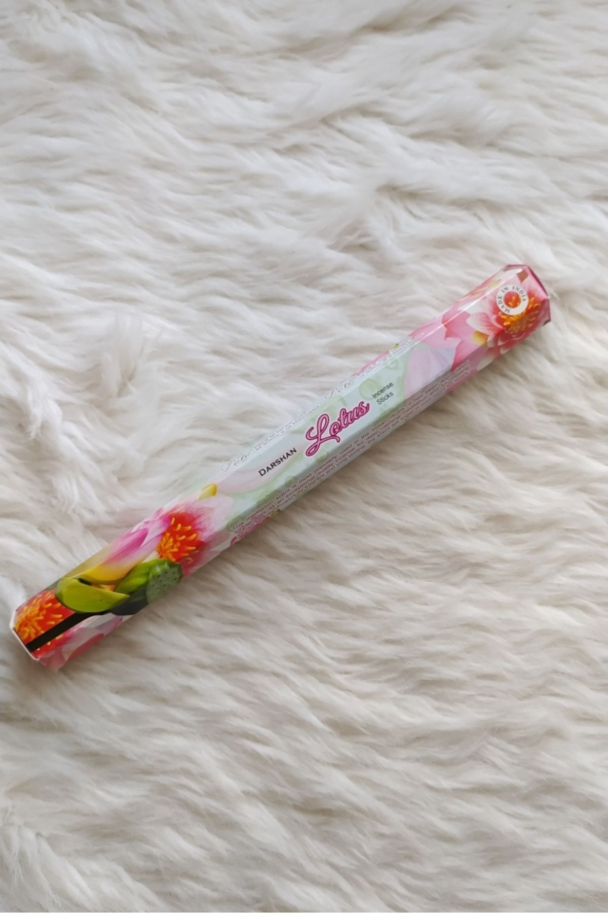 Darshan Incense 20 Adet Lotus Çubuk Tütsü Darshan