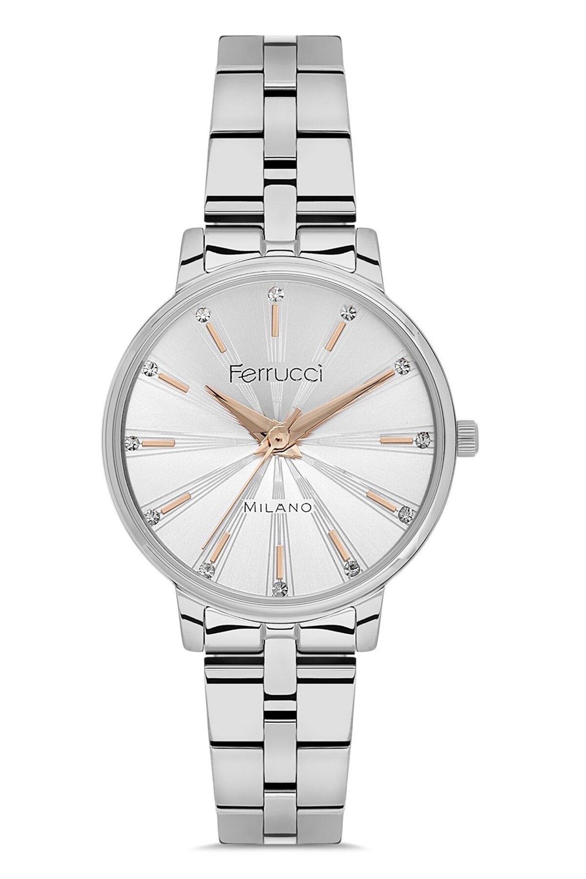 Ferrucci KADIN KOL SAATİ FC112403428M.01640003 Gümüş