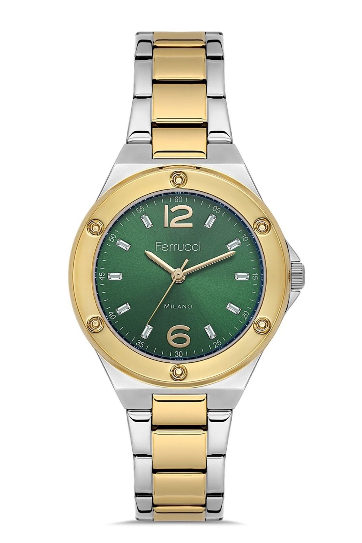 Ferrucci KADIN KOL SAATİ FC102403413M.05640092 GÜMÜŞ-GOLD