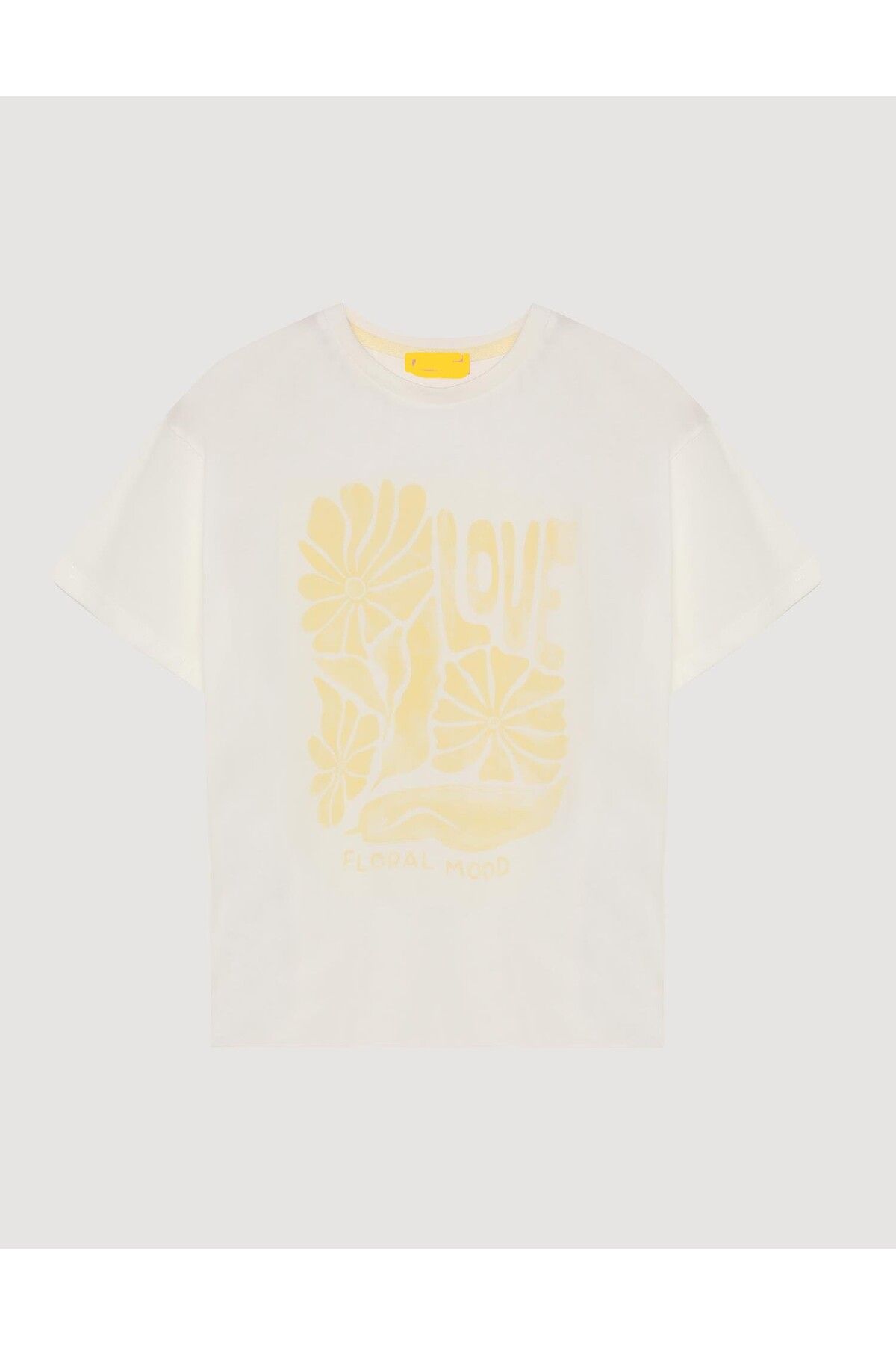 BYB Baskı ve boncuk detaylı tshirt