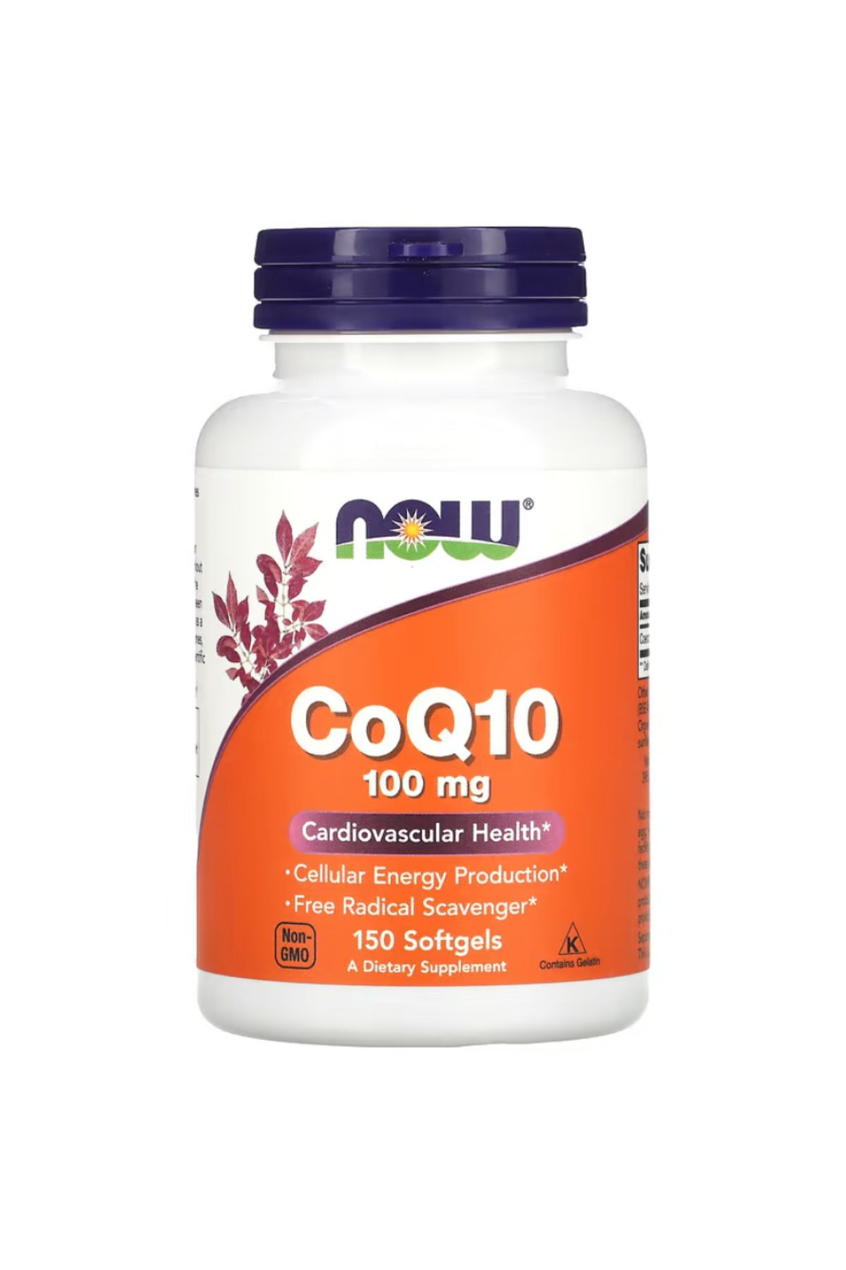 Now Foods , CoQ10, 100 mg, 150 Softgels