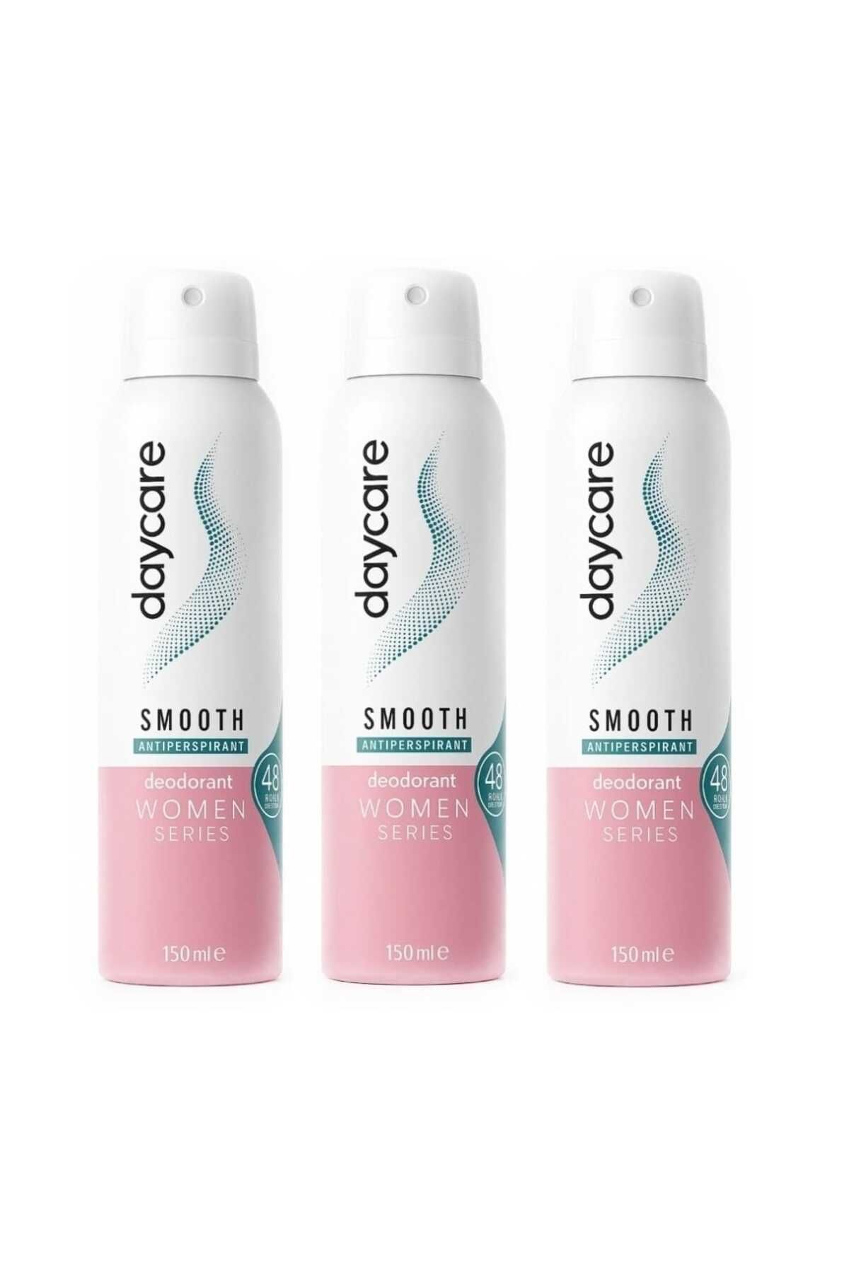 Daycare SMOOTH Deodorant Women 150 ml (ANTI - PERSPIRANT) 3 adet