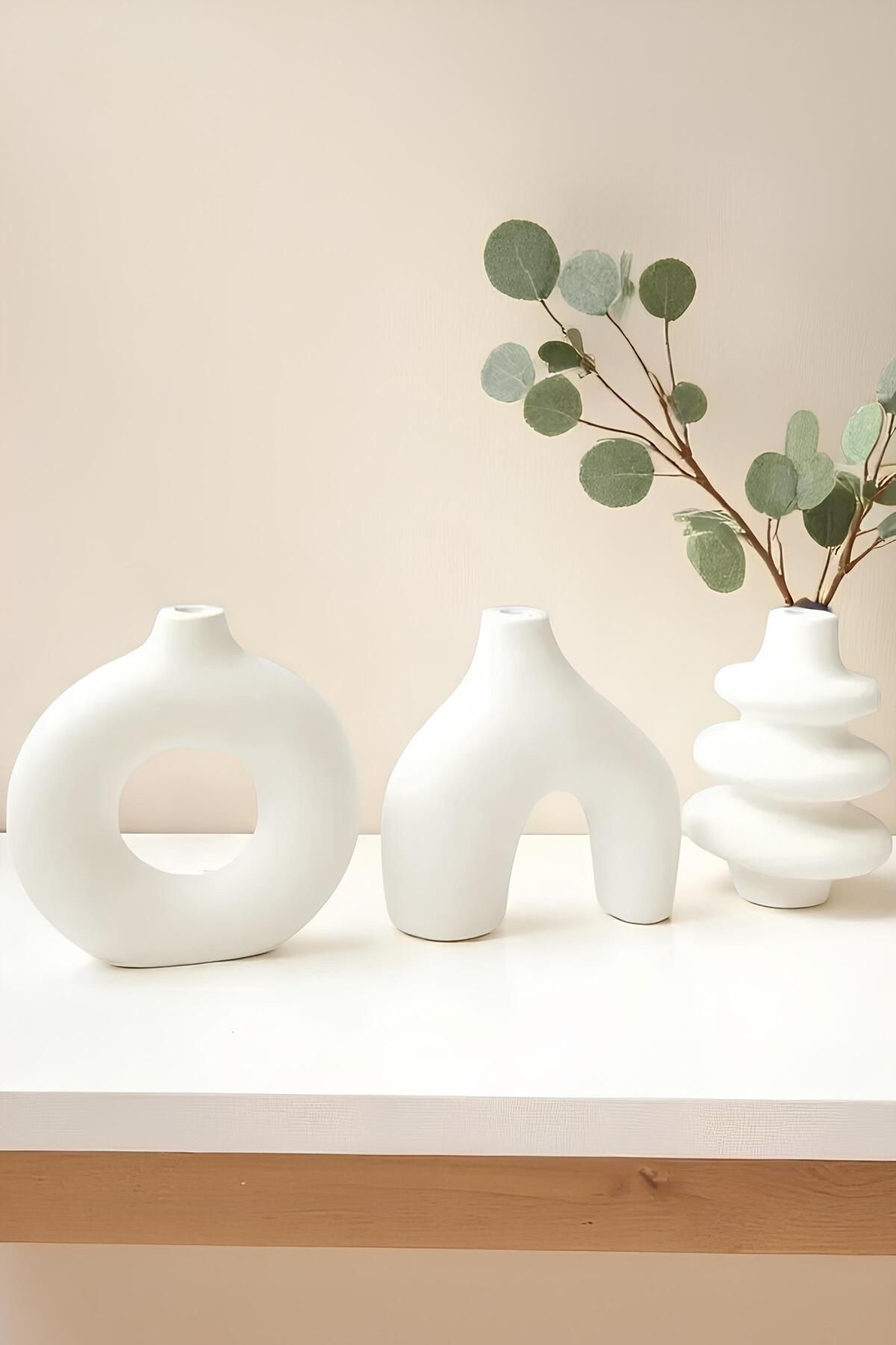 Grimsi Minimal Vazo Üçlü Set Bohem