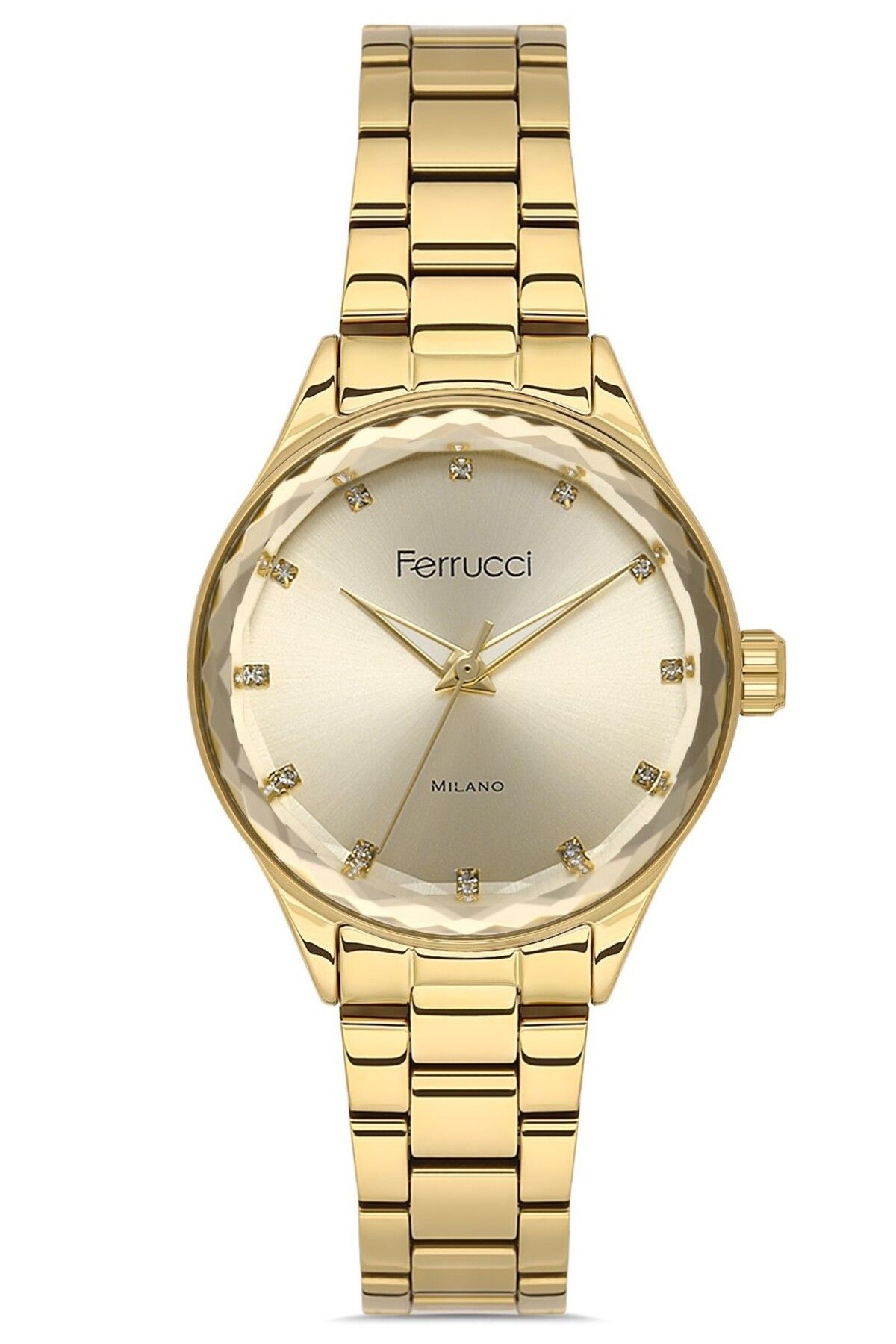Ferrucci KADIN KOL SAATİ FC112403431M.04640003 Altın