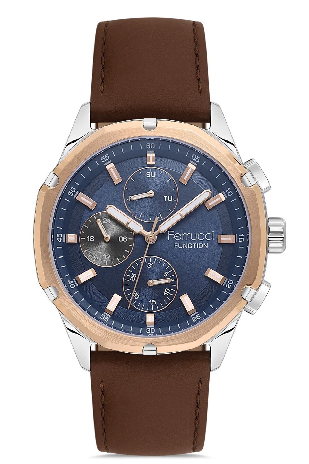 Ferrucci ERKEK KOL SAATİ FCF022503453K.0564053 Kahverengi